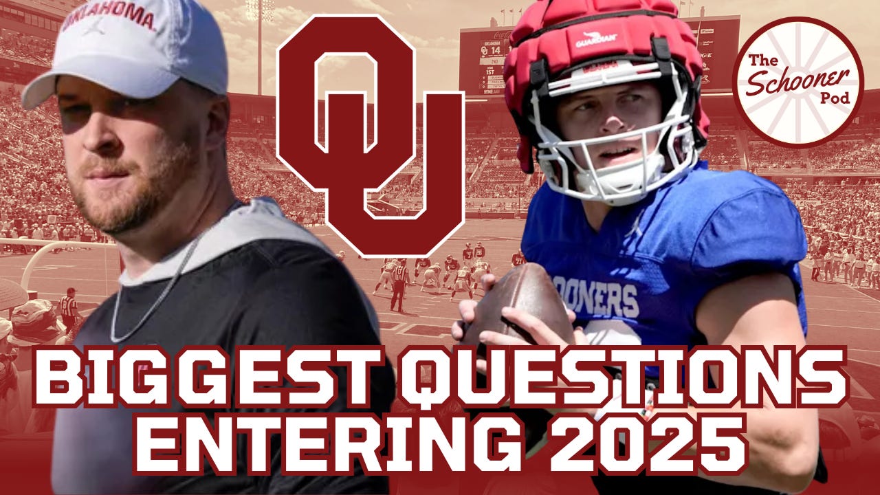 Oklahoma Sooners' Biggest Questions in 2025 episode artwork