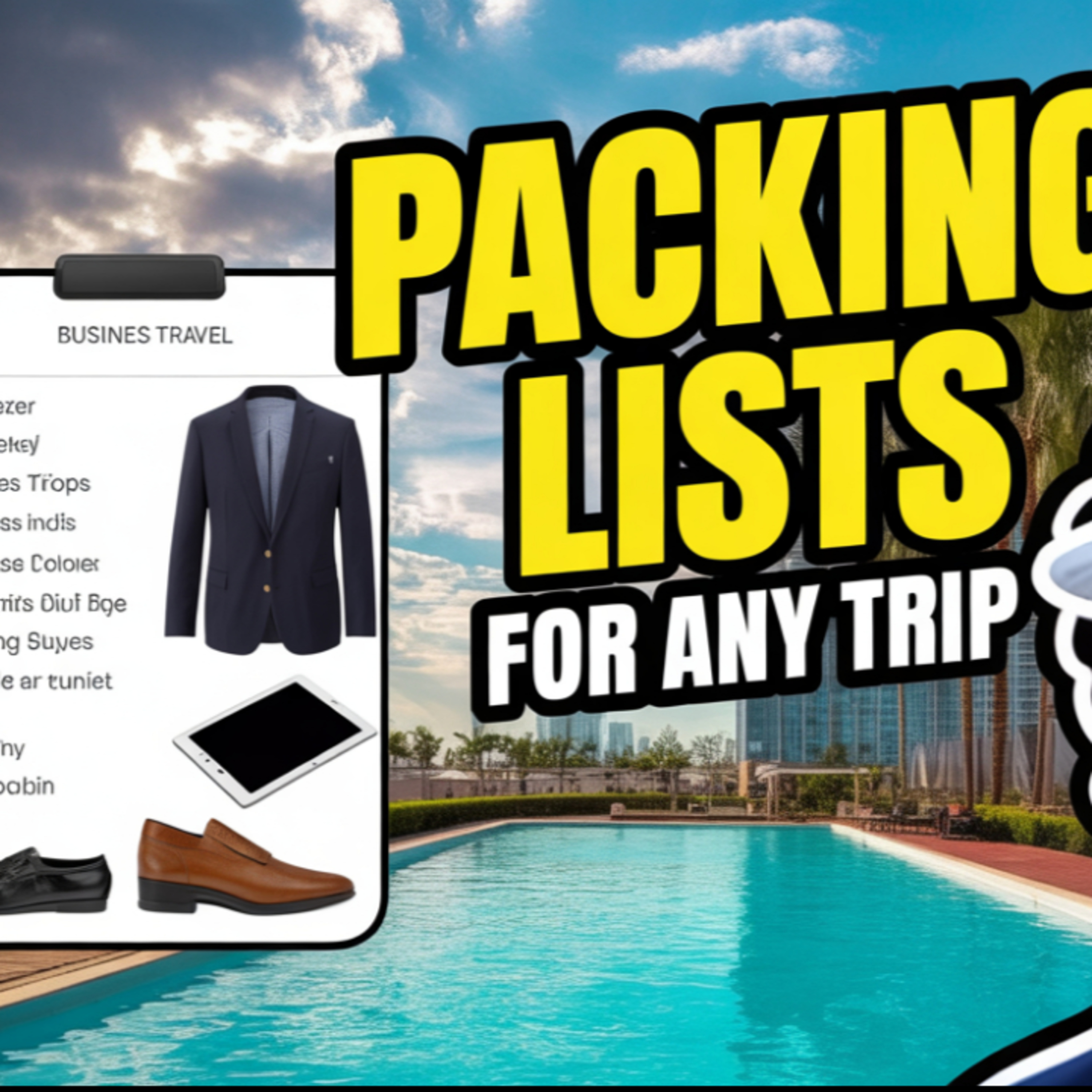 Business Travel Packing List vs. Leisure Packing List episode artwork