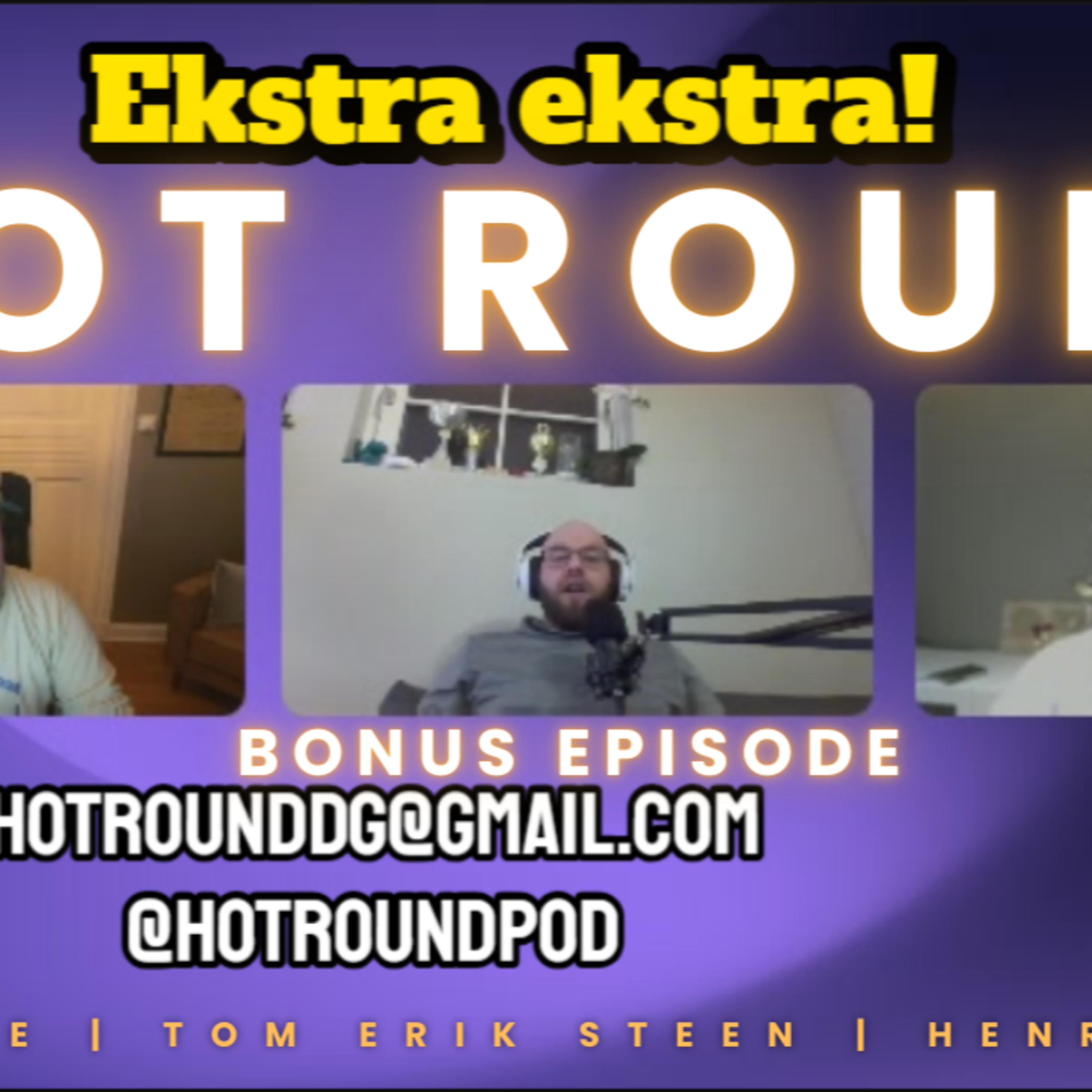 BONUSEPISODE! - Henrik HATER Majors, Brannfakler, Hengekurver, og hva er ålreit diskgolf antrekk? episode artwork