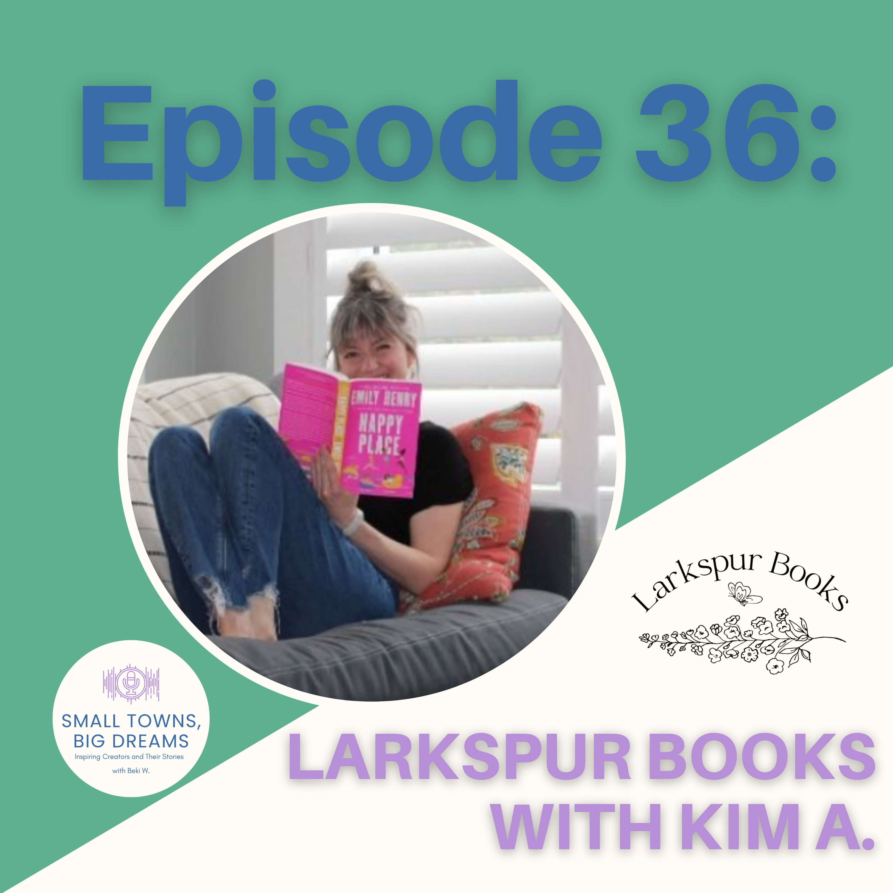 36 - Larkspur Books episode artwork