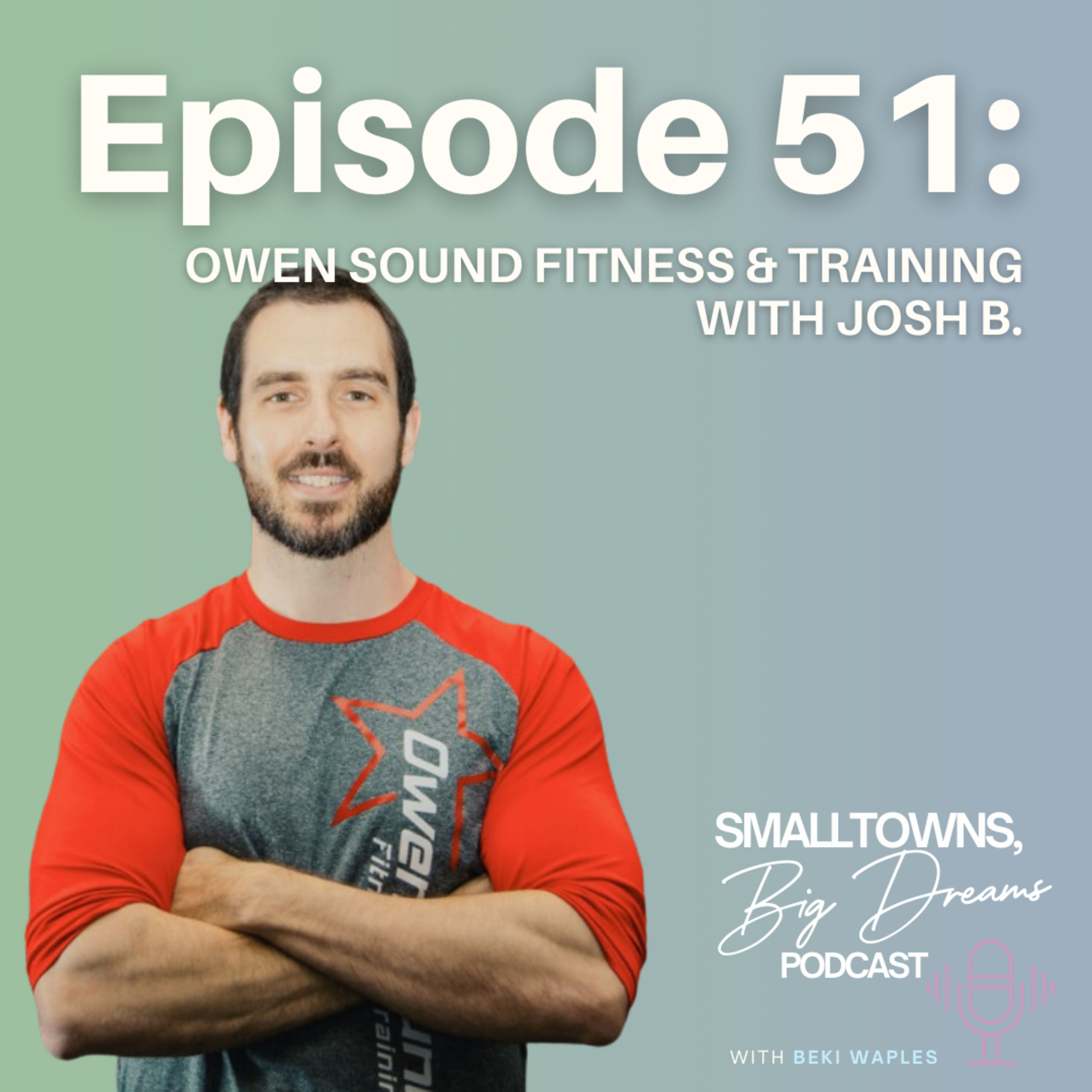 51- “How can I just make this gym the best gym possible, and provide the best atmosphere I can?” – Owen Sound Fitness & Training with Josh B. episode artwork