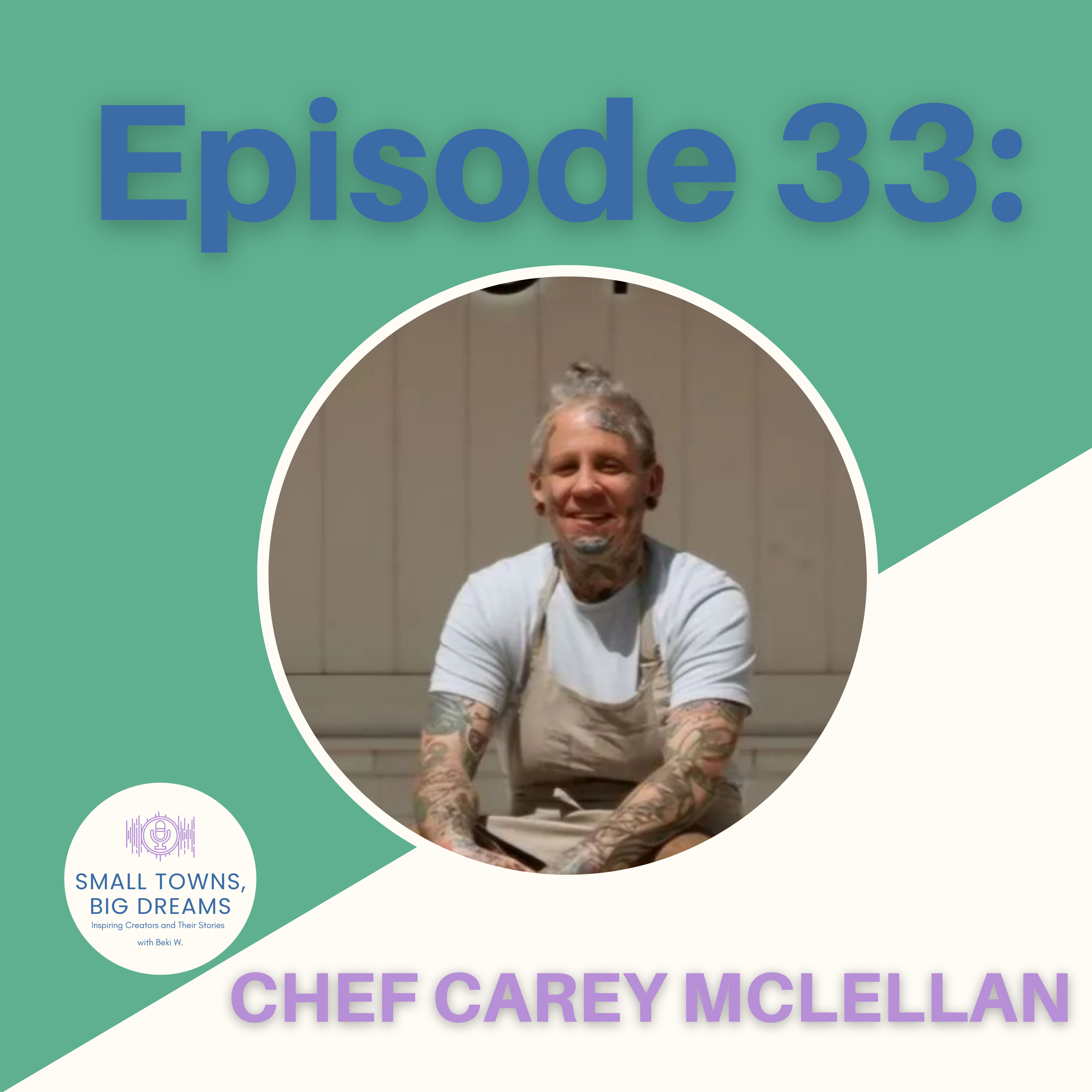 33 - Chef Carey McLellan episode artwork