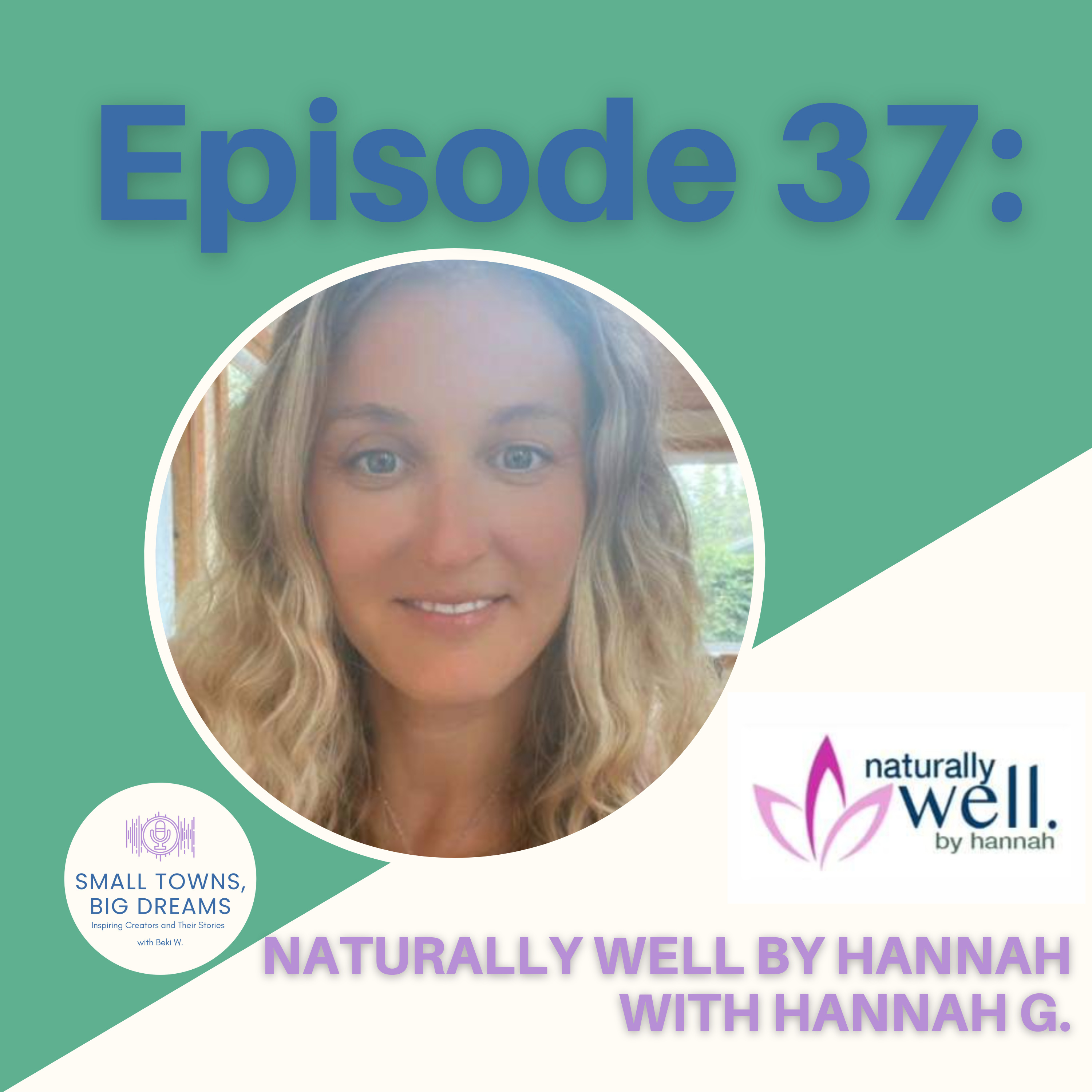 37 - Naturally Well by Hannah (is back!) episode artwork