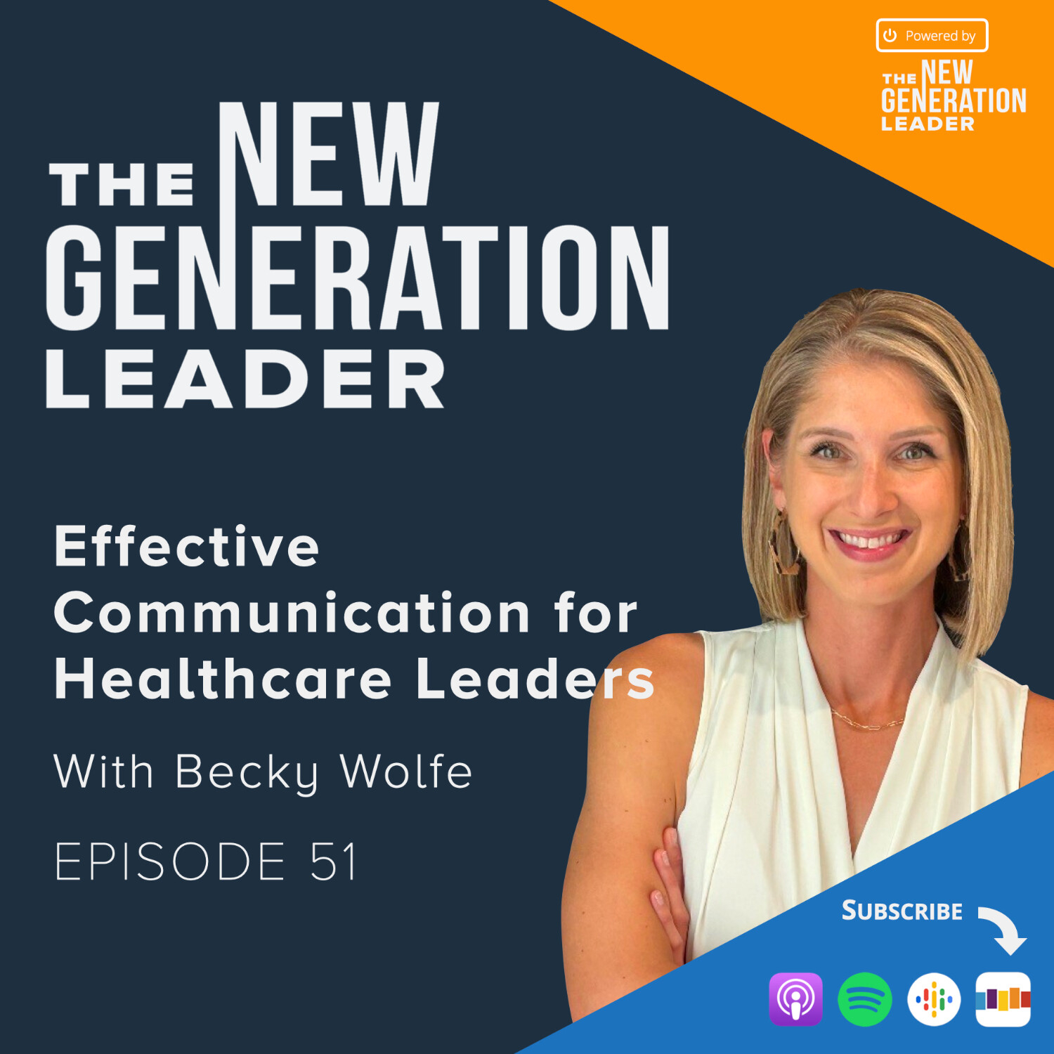 Effective Communication for Healthcare Leaders with Becky Wolfe episode artwork