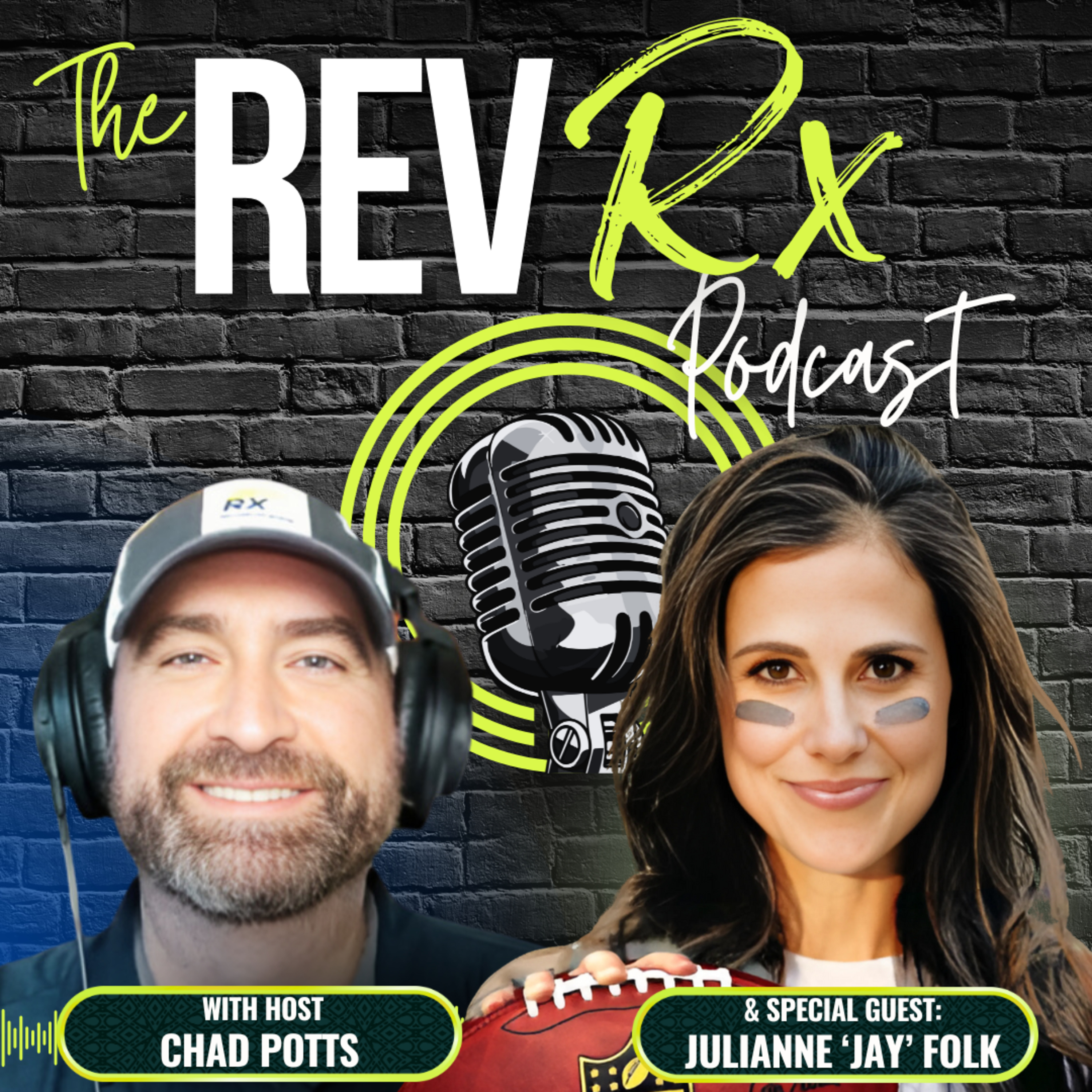 Episode 62: 'Behind the Field Goals: NFL Wife Jay Folk on Faith, Family, & The Pro Football Rollercoaster' episode artwork