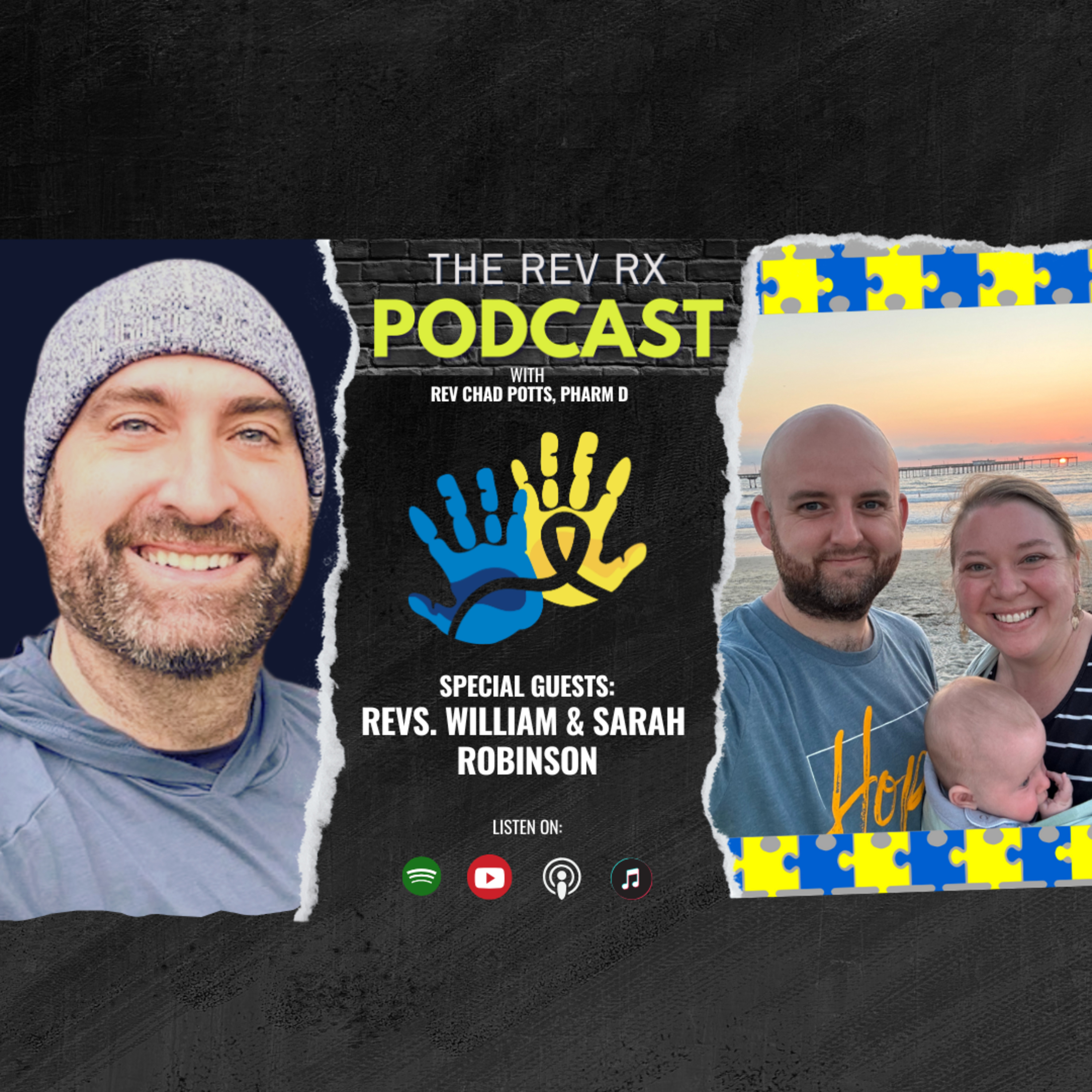 Episode 33: 'Nothing Down About It: Down Syndrome Advocacy' with Special Needs Parents and Pastors William & Sarah Robinson episode artwork