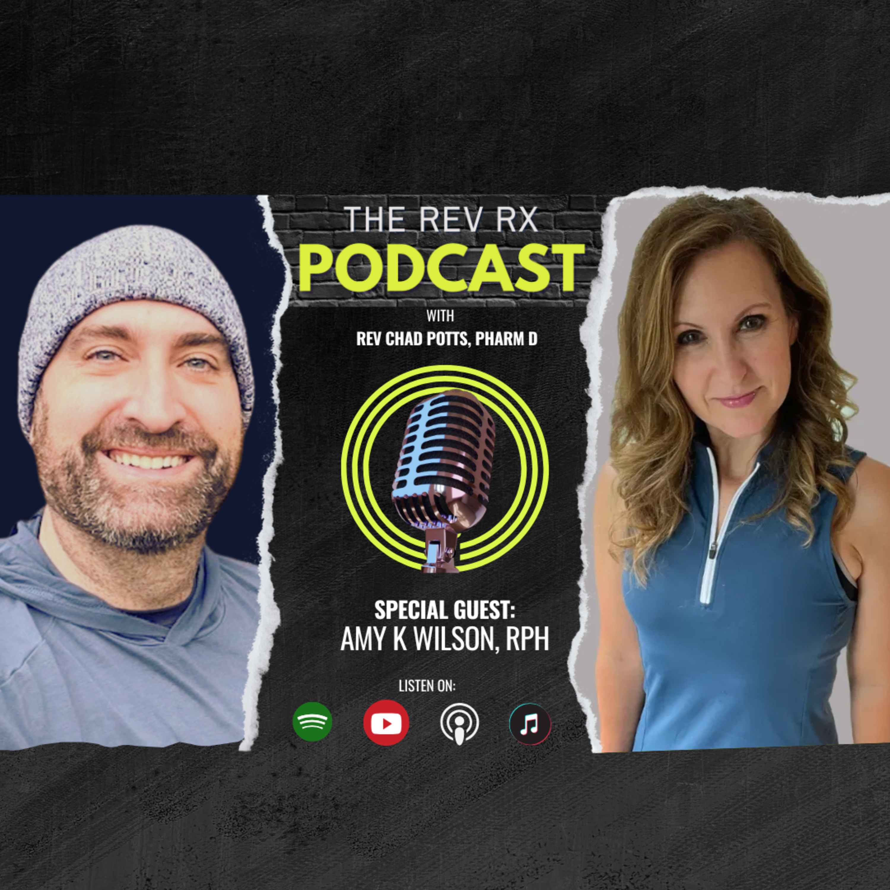 Episode 37: 'Shortcut or Solution? Pharmacists Decode GLP1's and Health Eating' with Amy K Wilson, RPh episode artwork