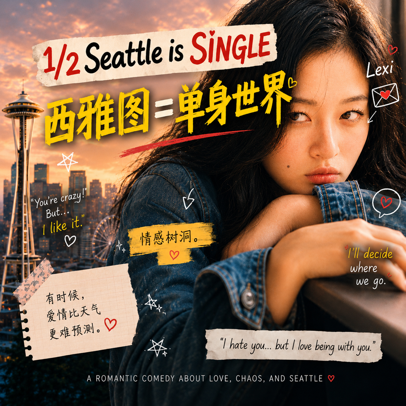 Letters💌 to Lexi: Seattle Dating, Softly Told☕️西雅图暖语☔️