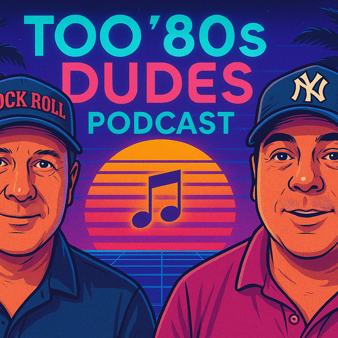 TOO '80's Dudes Podcast podcast artwork
