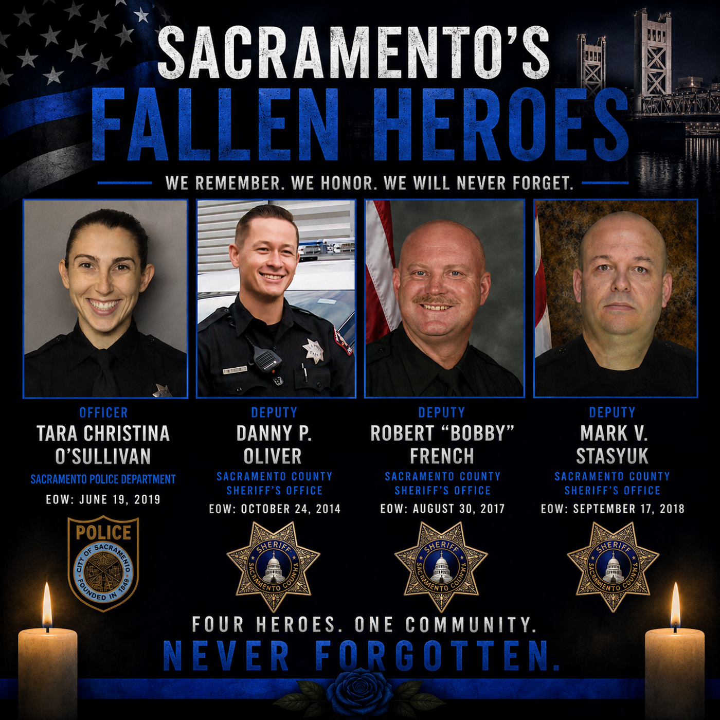Season 4, Episode 2: Sacramento's Fallen Heroes episode artwork