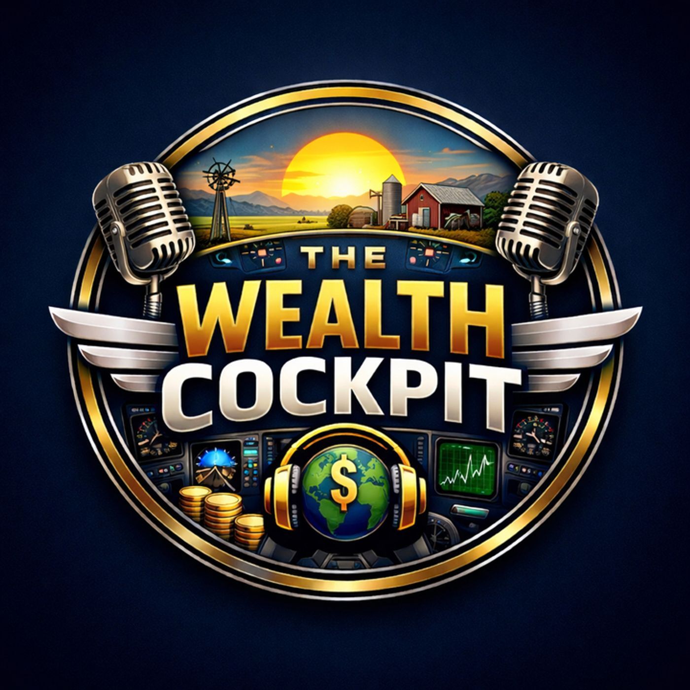 The Wealth Cockpit podcast artwork
