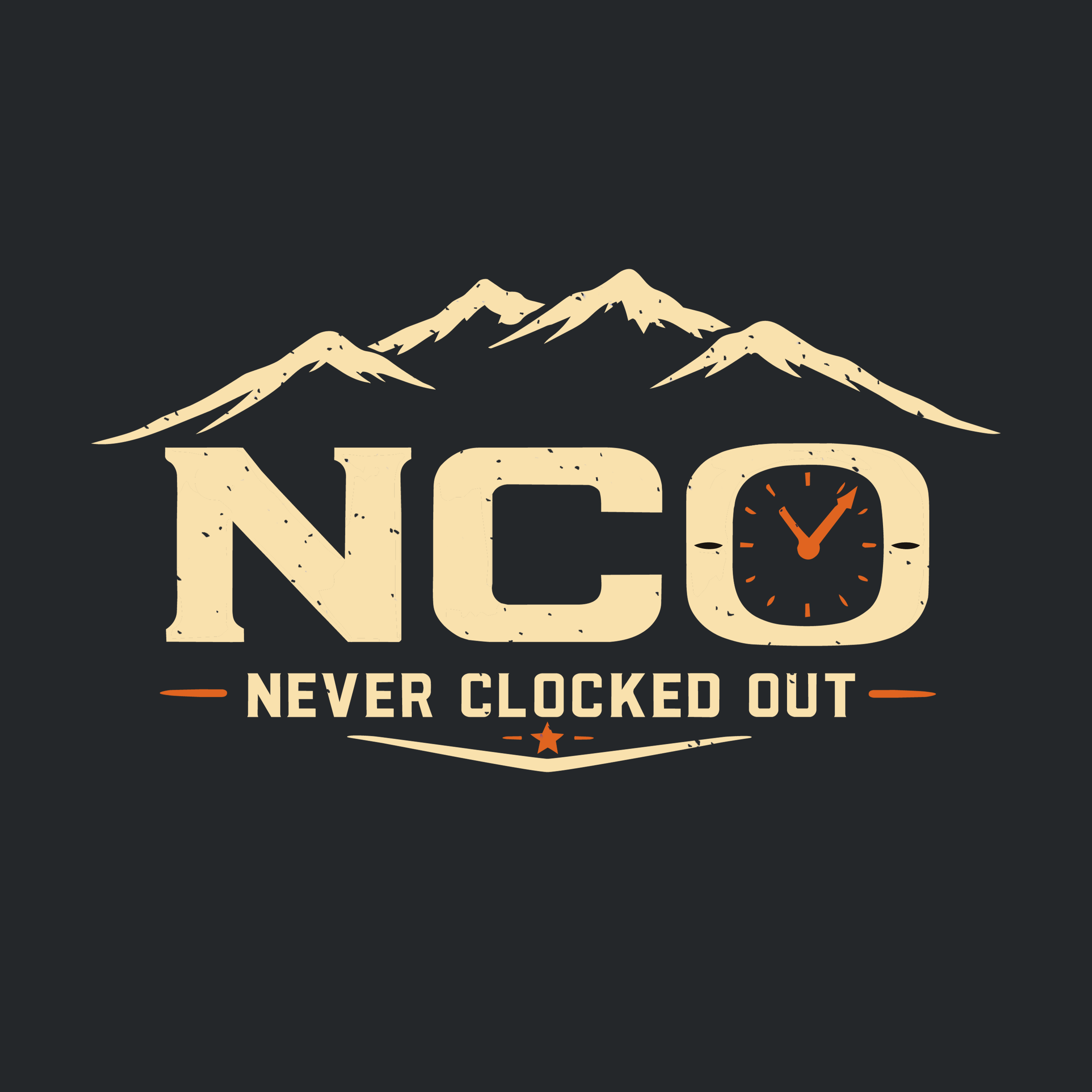 Never Clocked Out podcast artwork