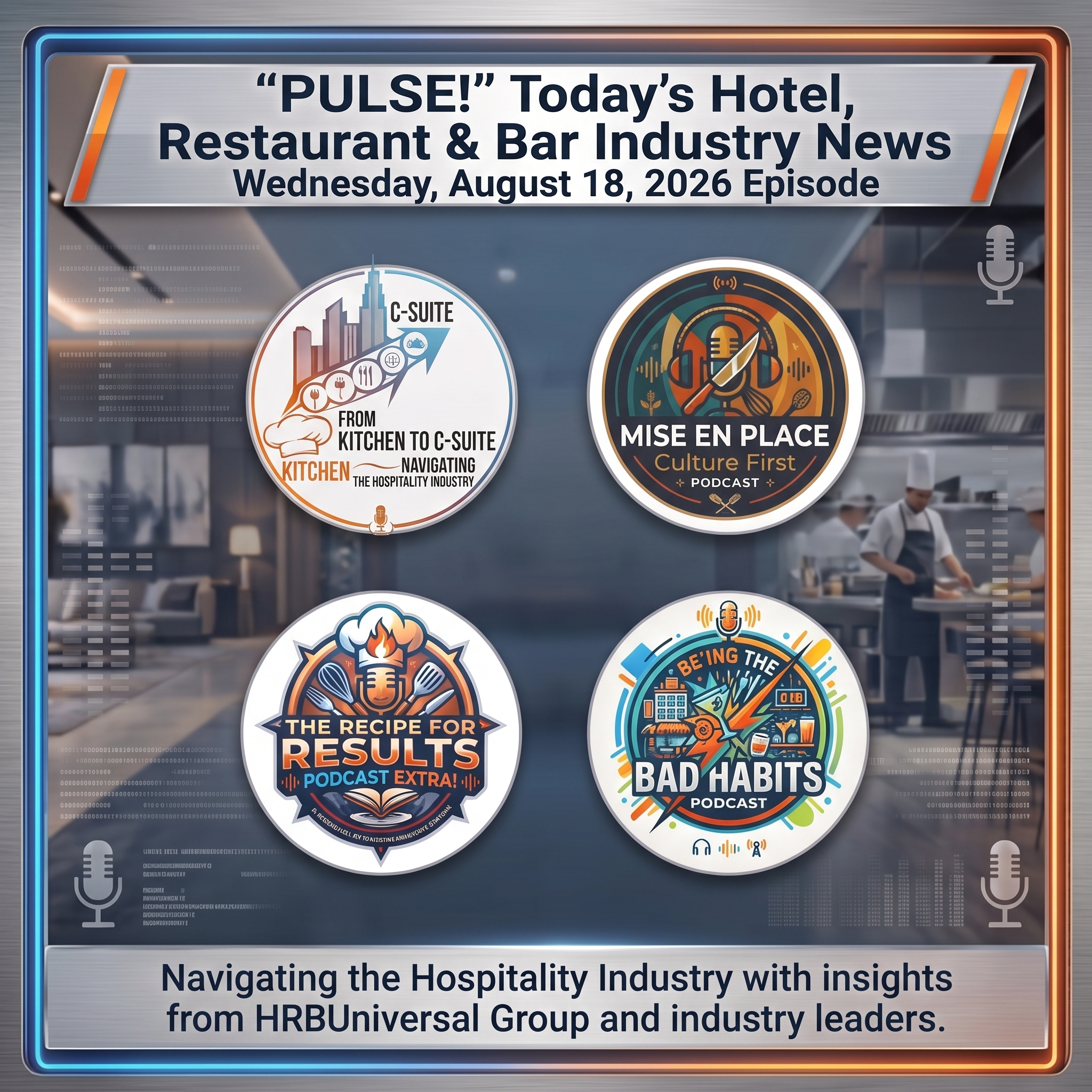 PULSE! Today’s Hotel, Restaurant & Bar Industry News Deep Dive | 08/19/2026 Episode episode artwork