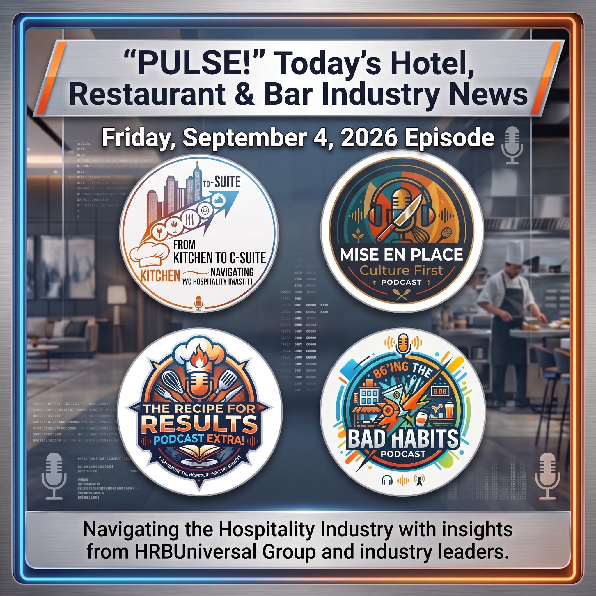 PULSE! Today’s Hotel, Restaurant & Bar Industry News Deep Dive | 09/04/2026 Episode episode artwork