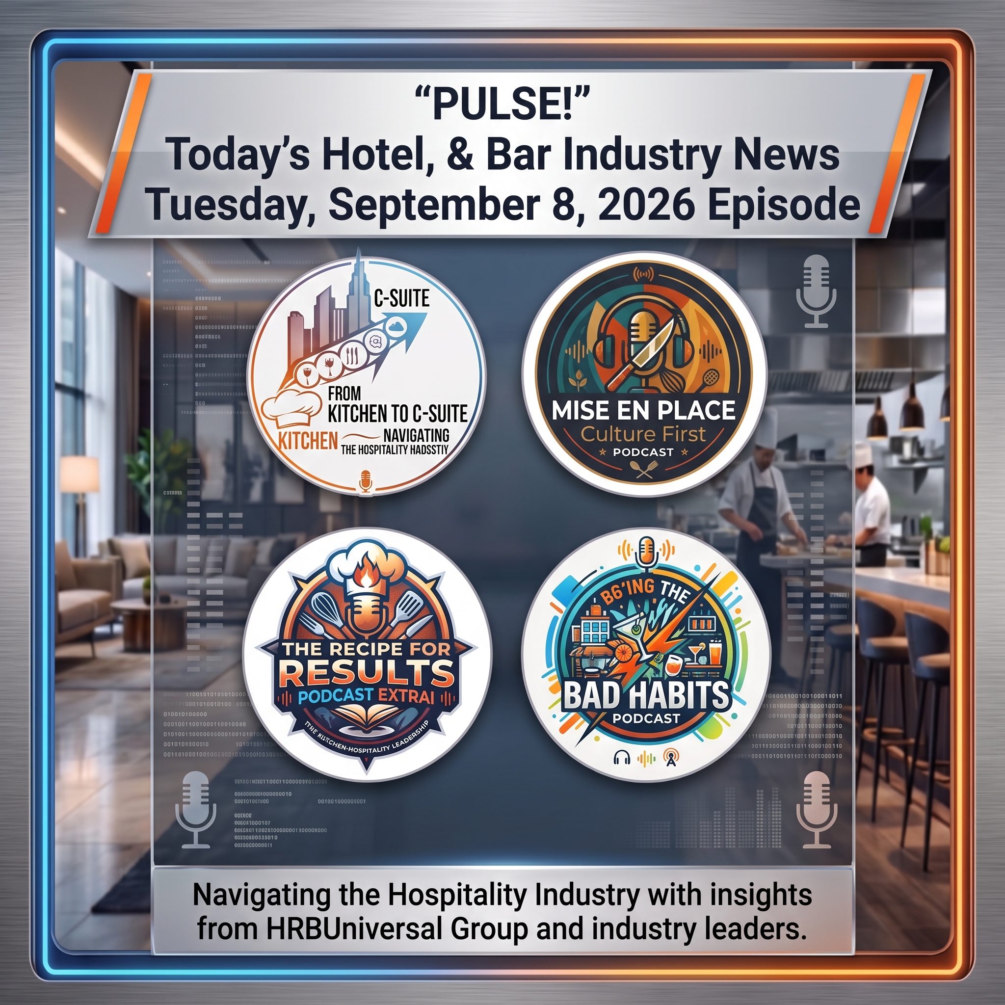 PULSE! Today’s Hotel, Restaurant & Bar Industry News Deep Dive | 09/08/2026 Episode episode artwork