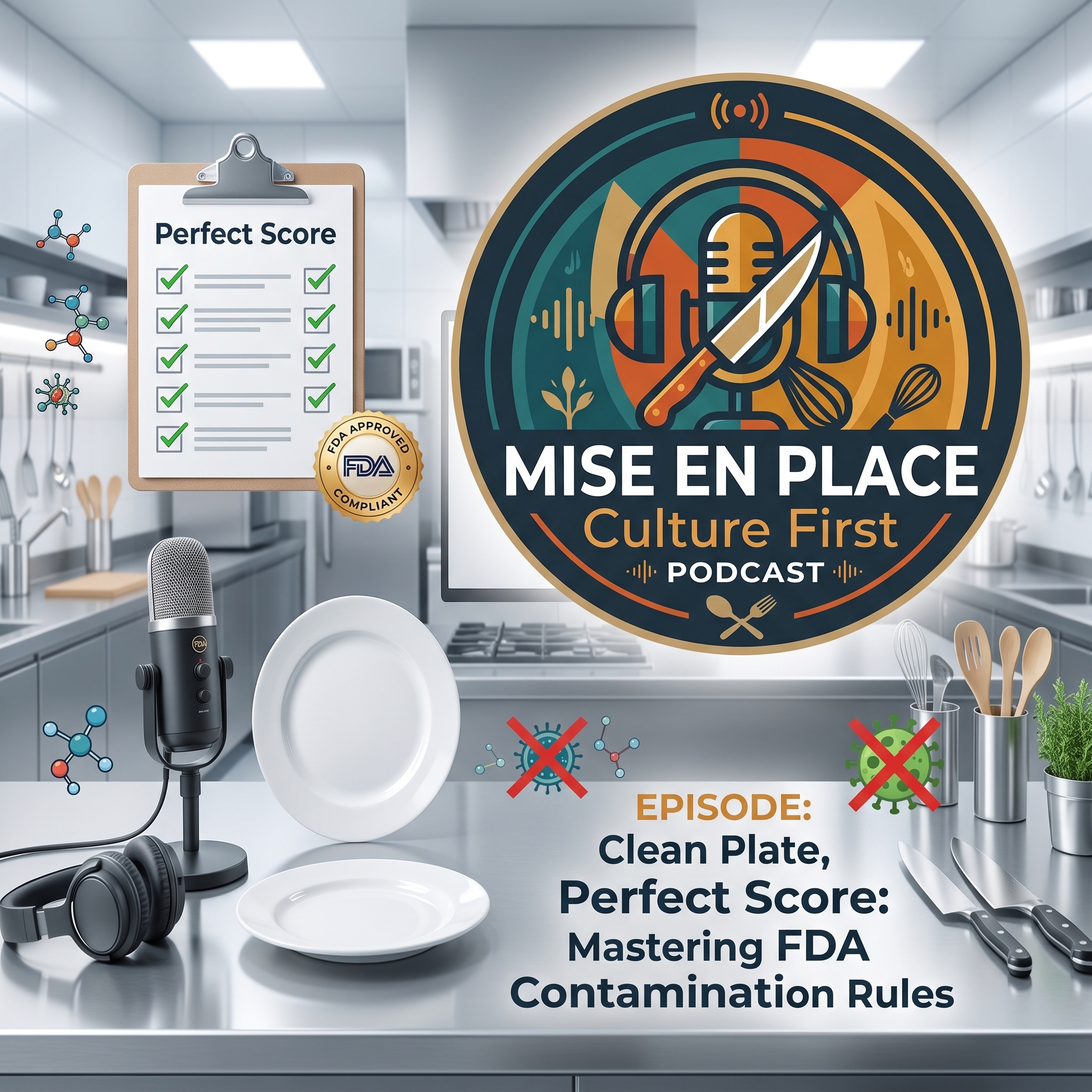 Clean Plate, Perfect Score: Mastering FDA Contamination Rules episode artwork