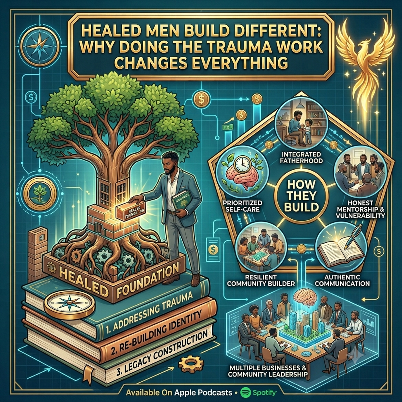 Healed Men Build Different: Why Doing the Trauma Work Changes Everything