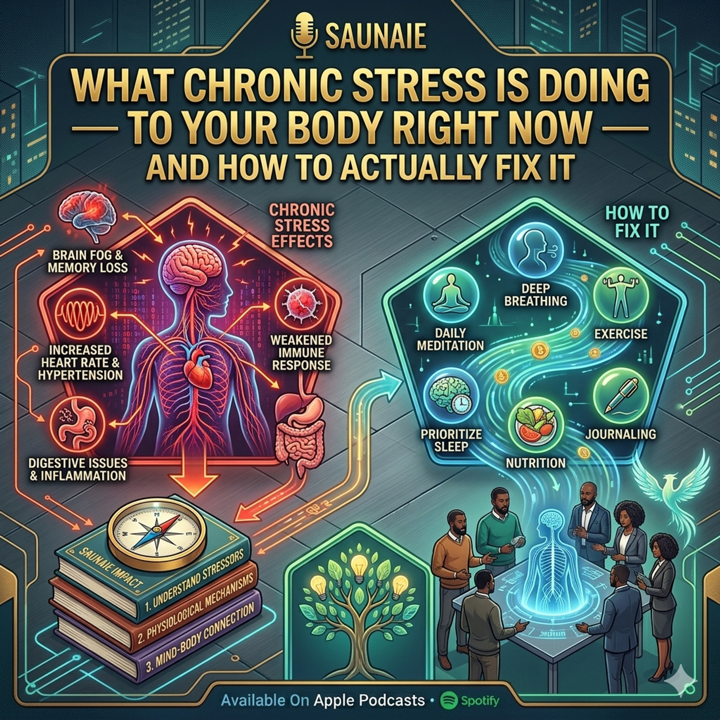What Chronic Stress Is Doing to Your Body Right Now — And How to Actually Fix It