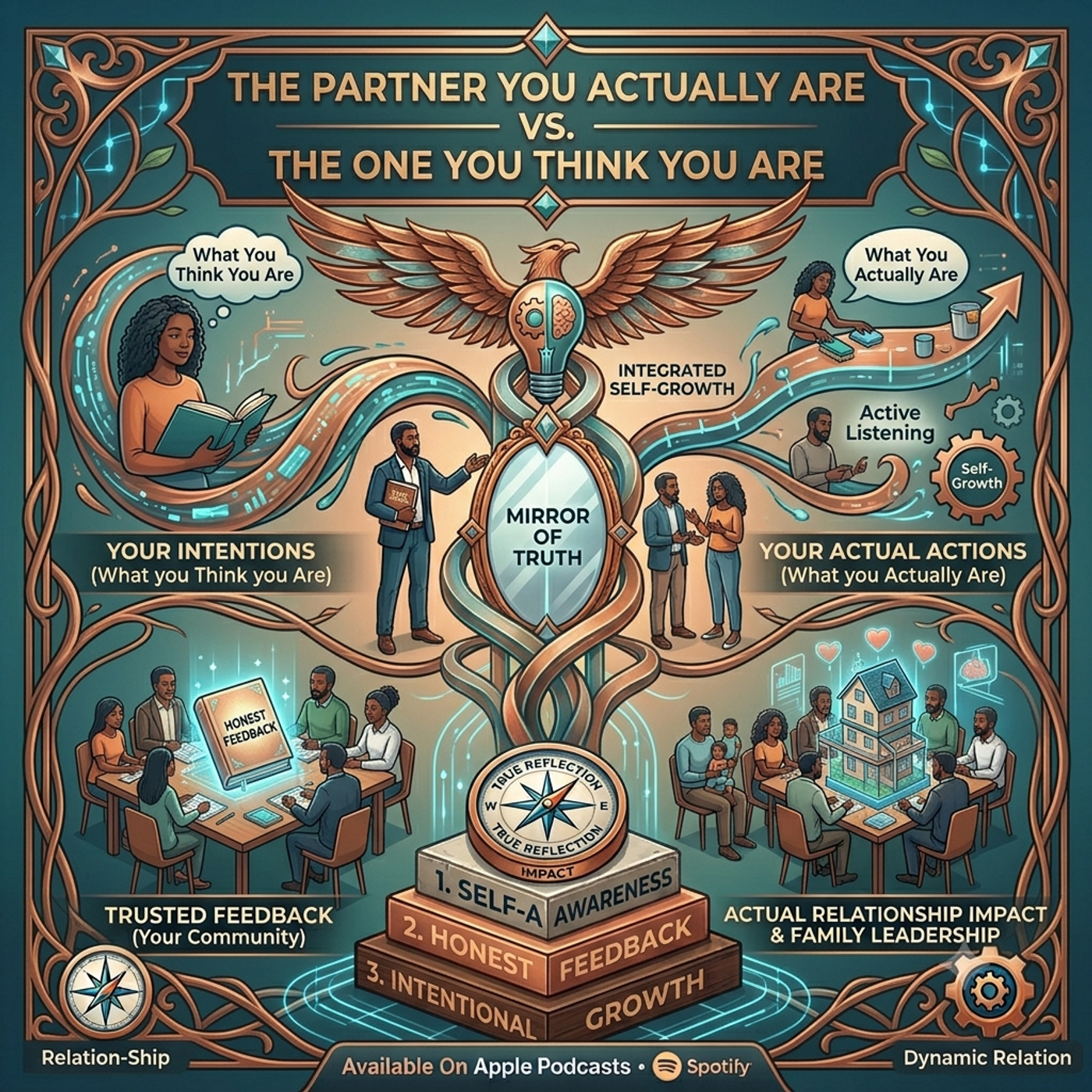 The Partner You Actually Are
vs. The One You Think You Are