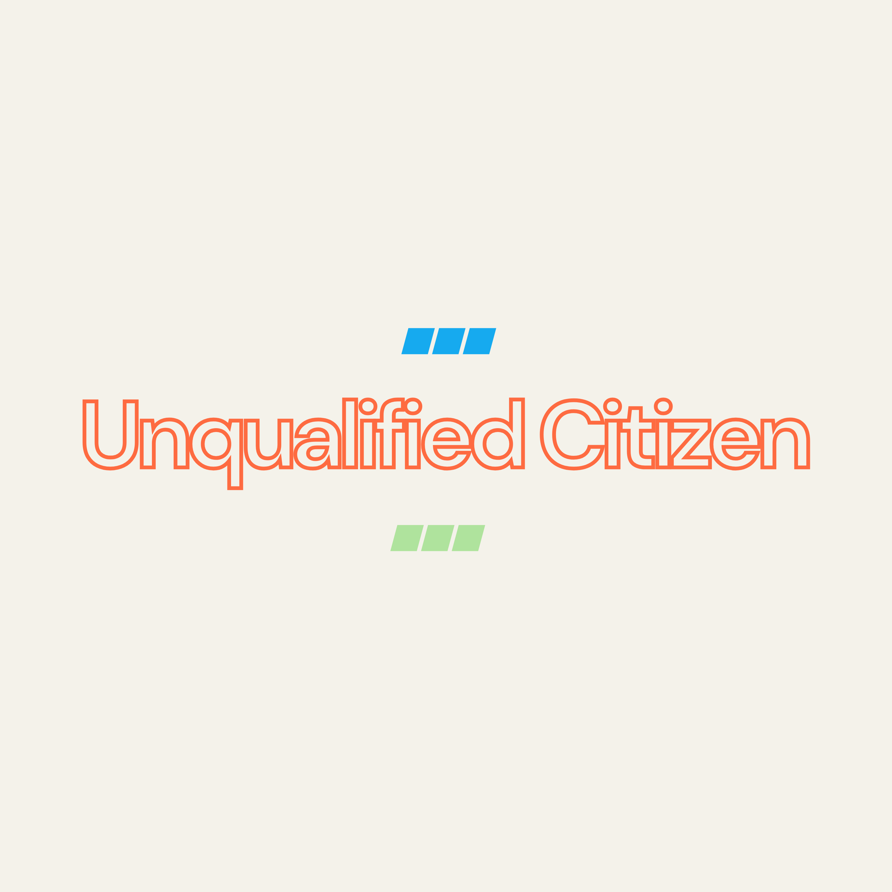 Unqualified Citizen Podcast podcast artwork