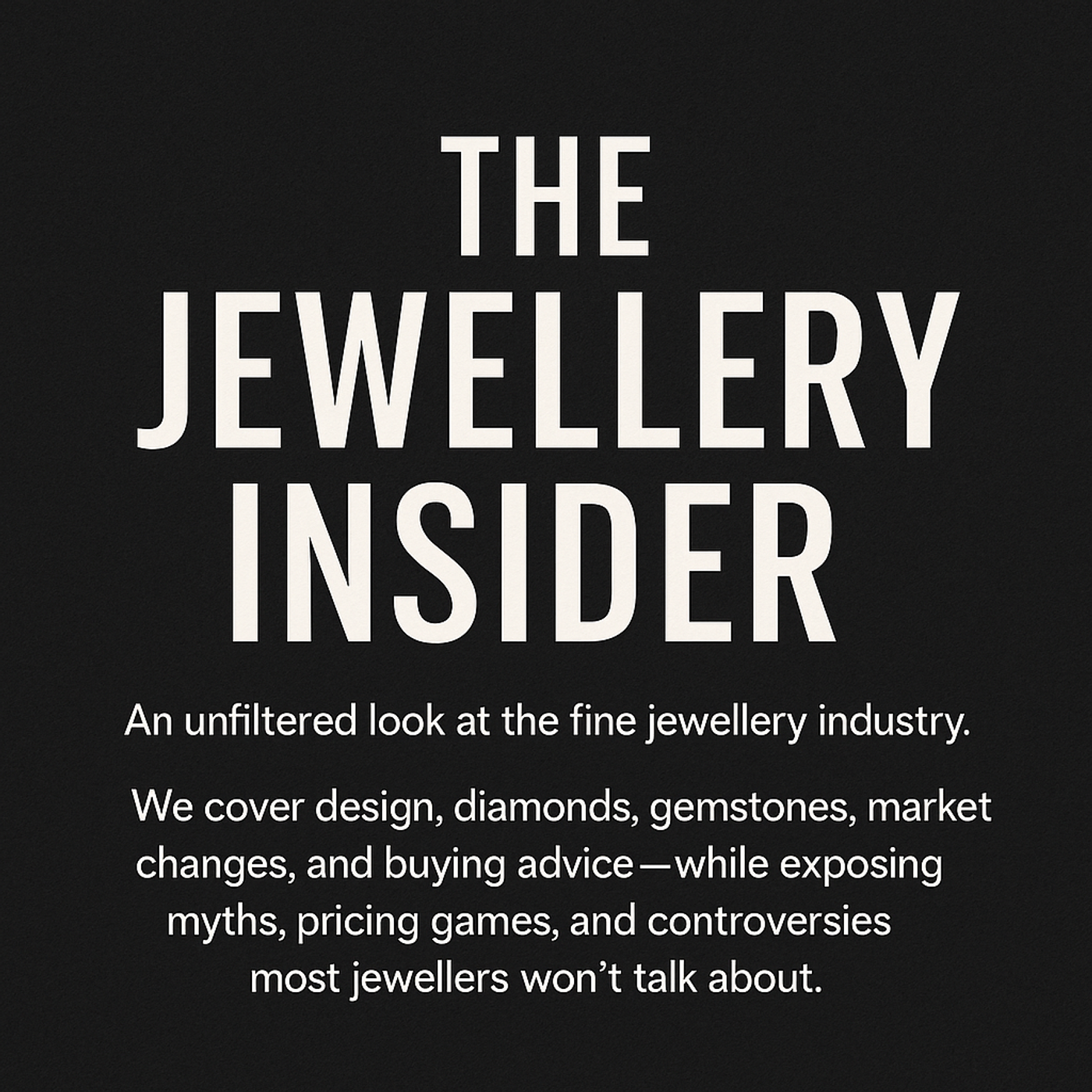 The Jewellery Insider