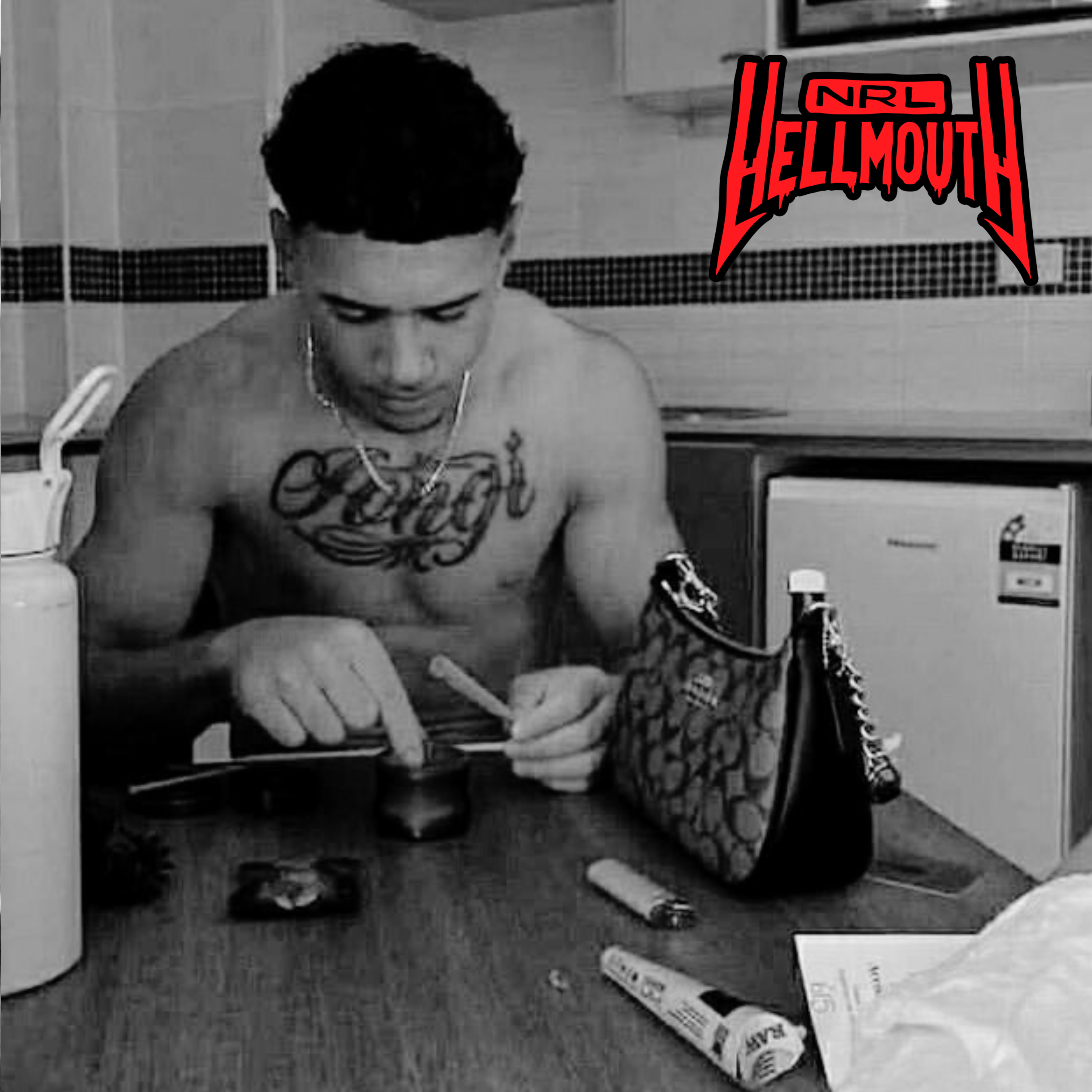 Smoking a bit of the old Mull Meninga episode artwork