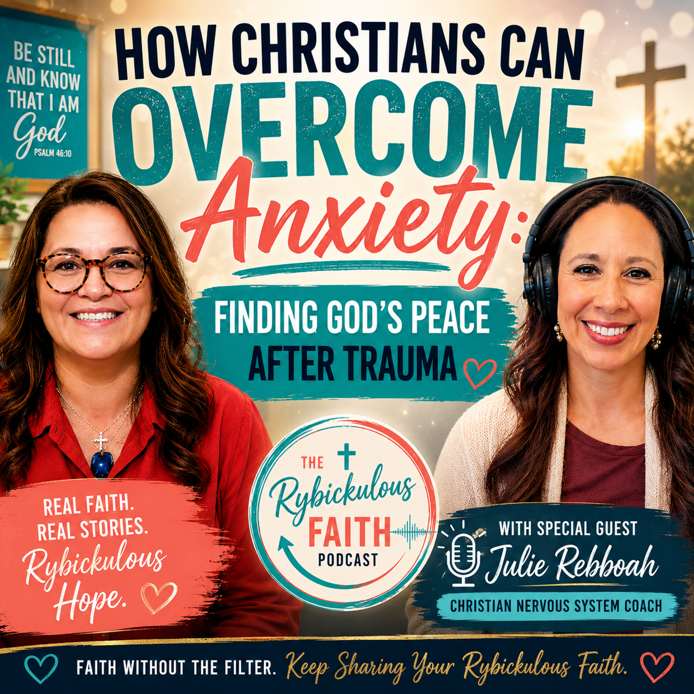 How Christians Can Overcome Anxiety: Finding God's Peace After Trauma | Julie Rebboah episode artwork
