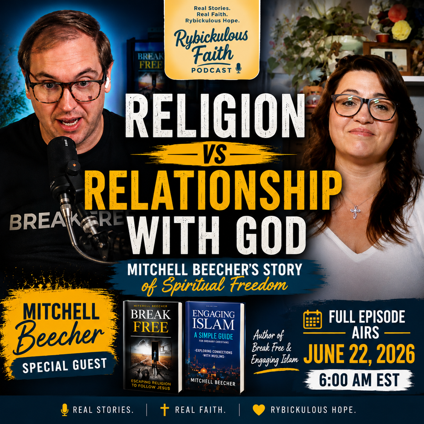 Religion vs Relationship With God | Mitchell Beecher’s Story of Spiritual Freedom episode artwork