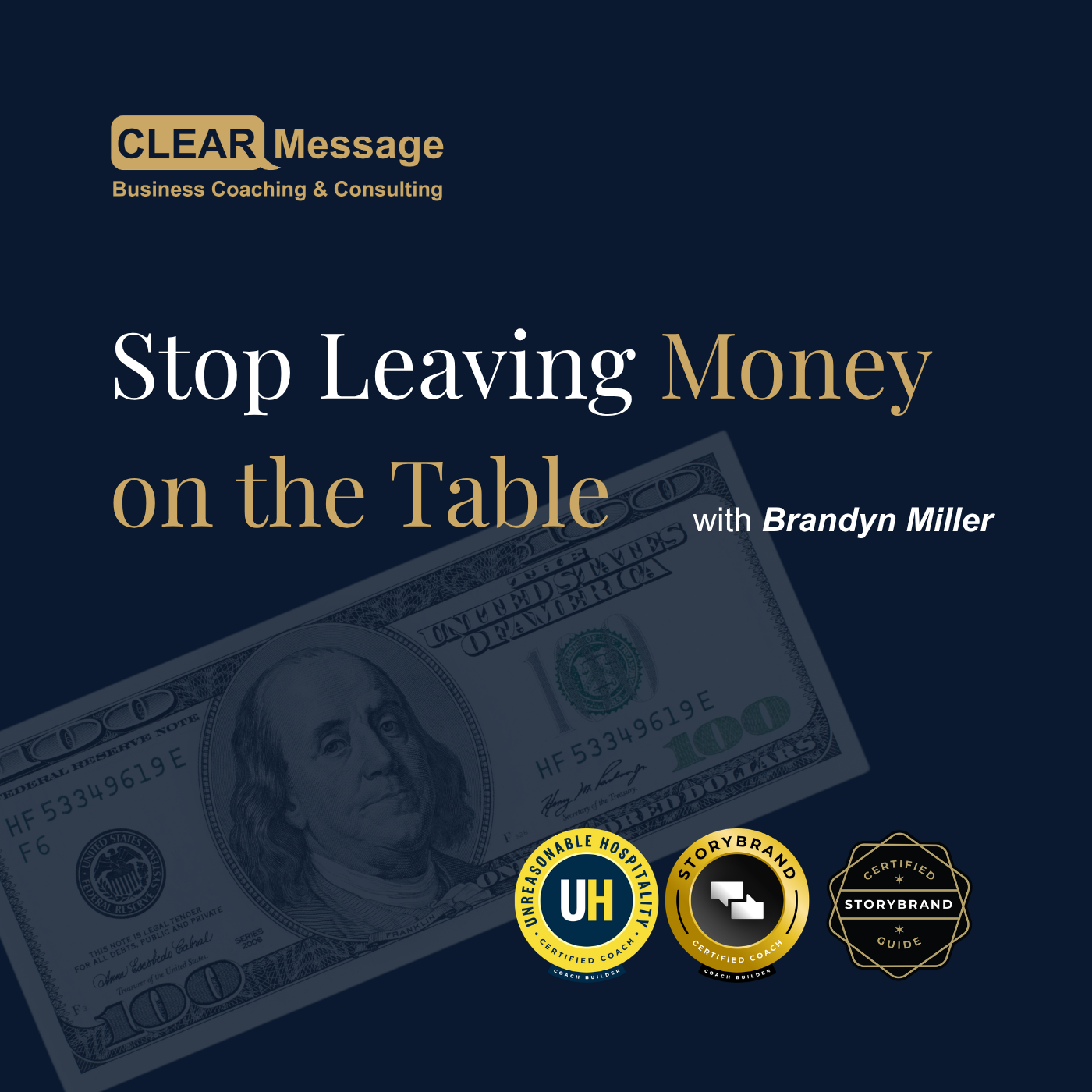 Stop Leaving Money on the Table