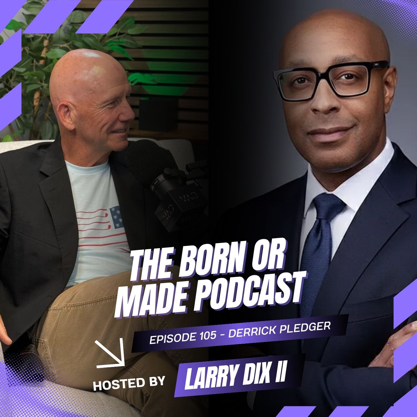 Ep. 105 - From Army Vet to Tech Executive w/Derrick Pledger episode artwork