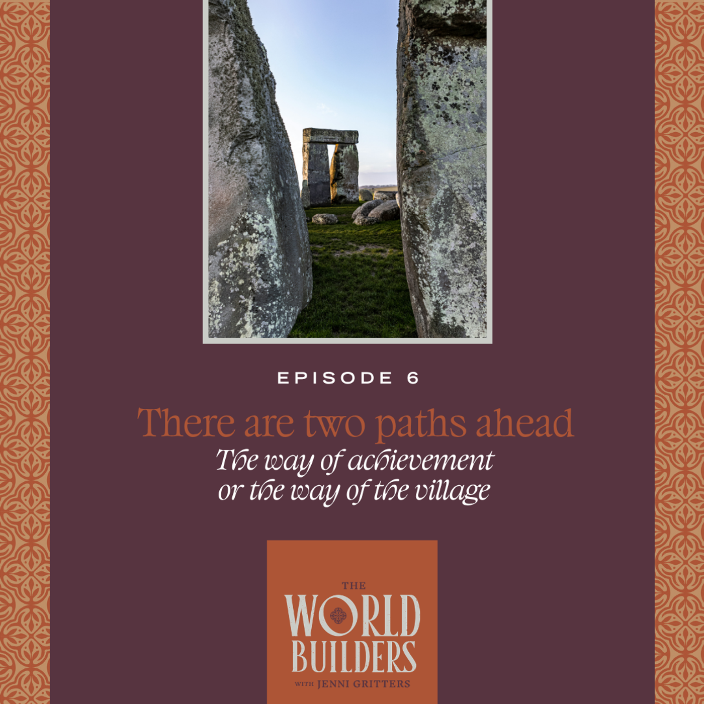 There are two paths ahead: The
way of achievement, or the way of the village episode artwork