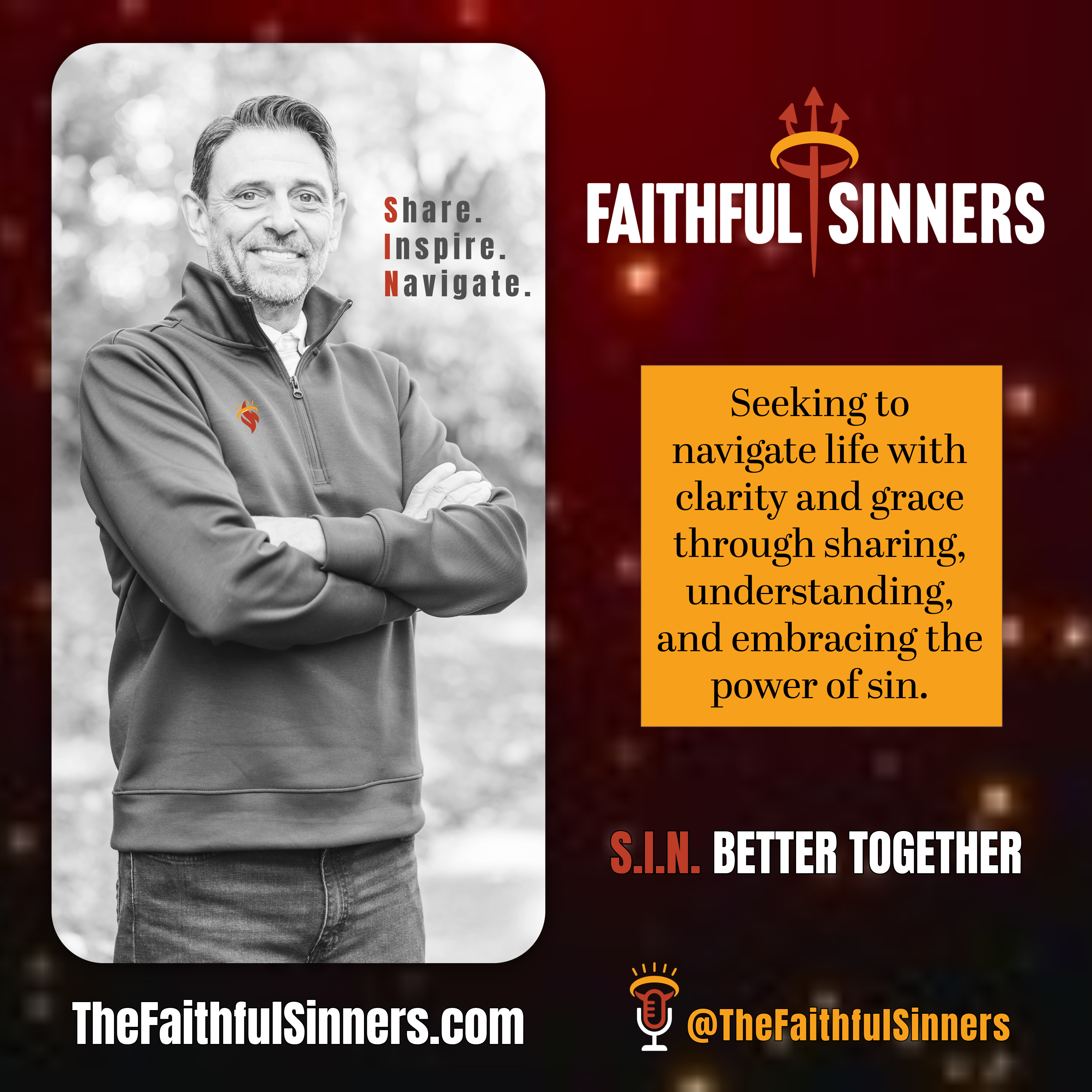 The Faithful Sinners podcast artwork