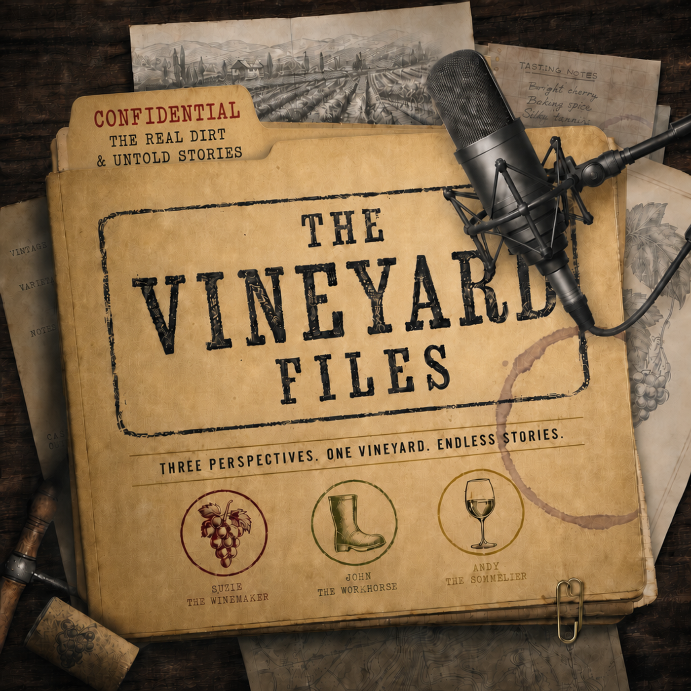 Logo of the podcast The Vineyard Files Podcast The Vineyard Files