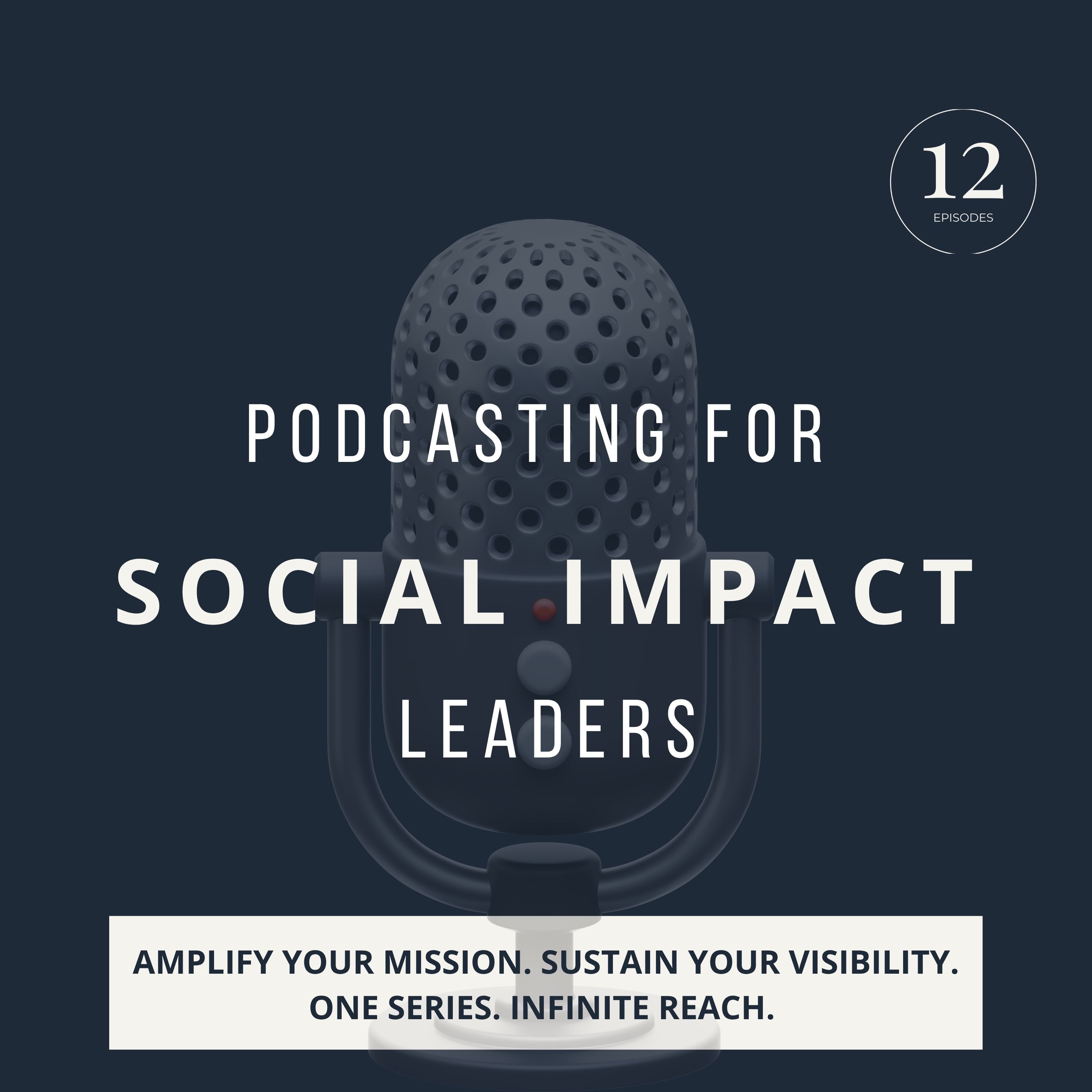 Podcasting for Social Impact Leaders|Strategic Visibility for Social Entrepreneurs and Non-profits