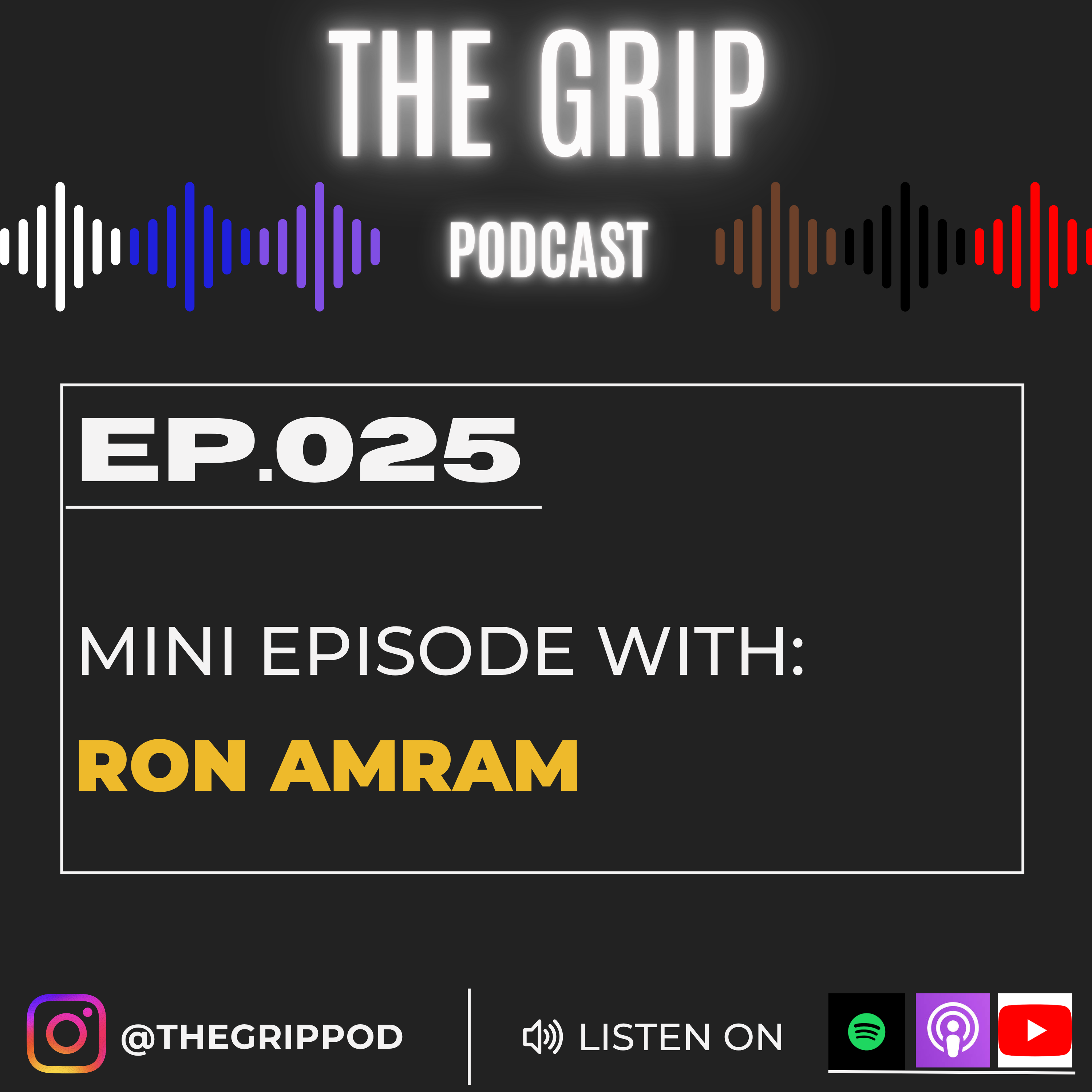 Ep.025: Ron Amram Mini Episode: Mindset & Practical Training, Sparring Benefits, Enhancing Awareness episode artwork