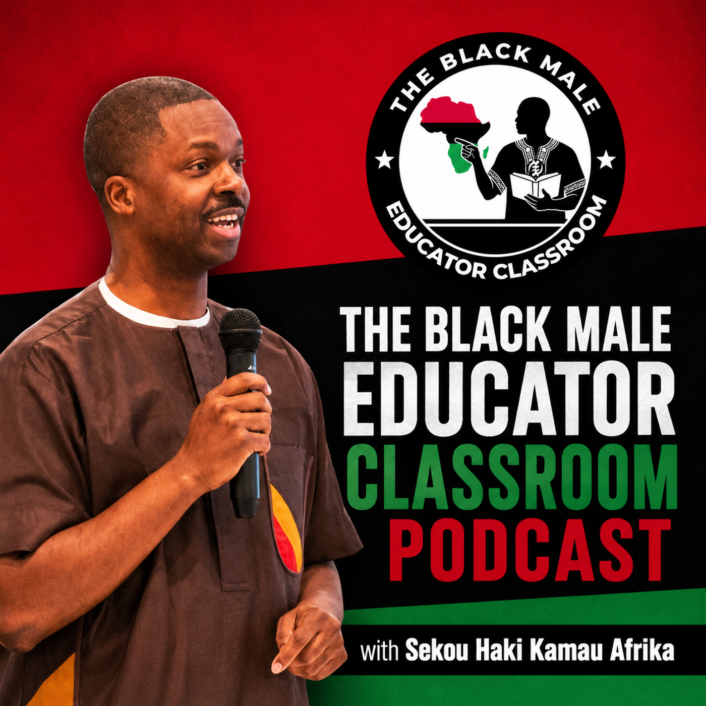 The Black Male Educator Classroom Podcast podcast artwork