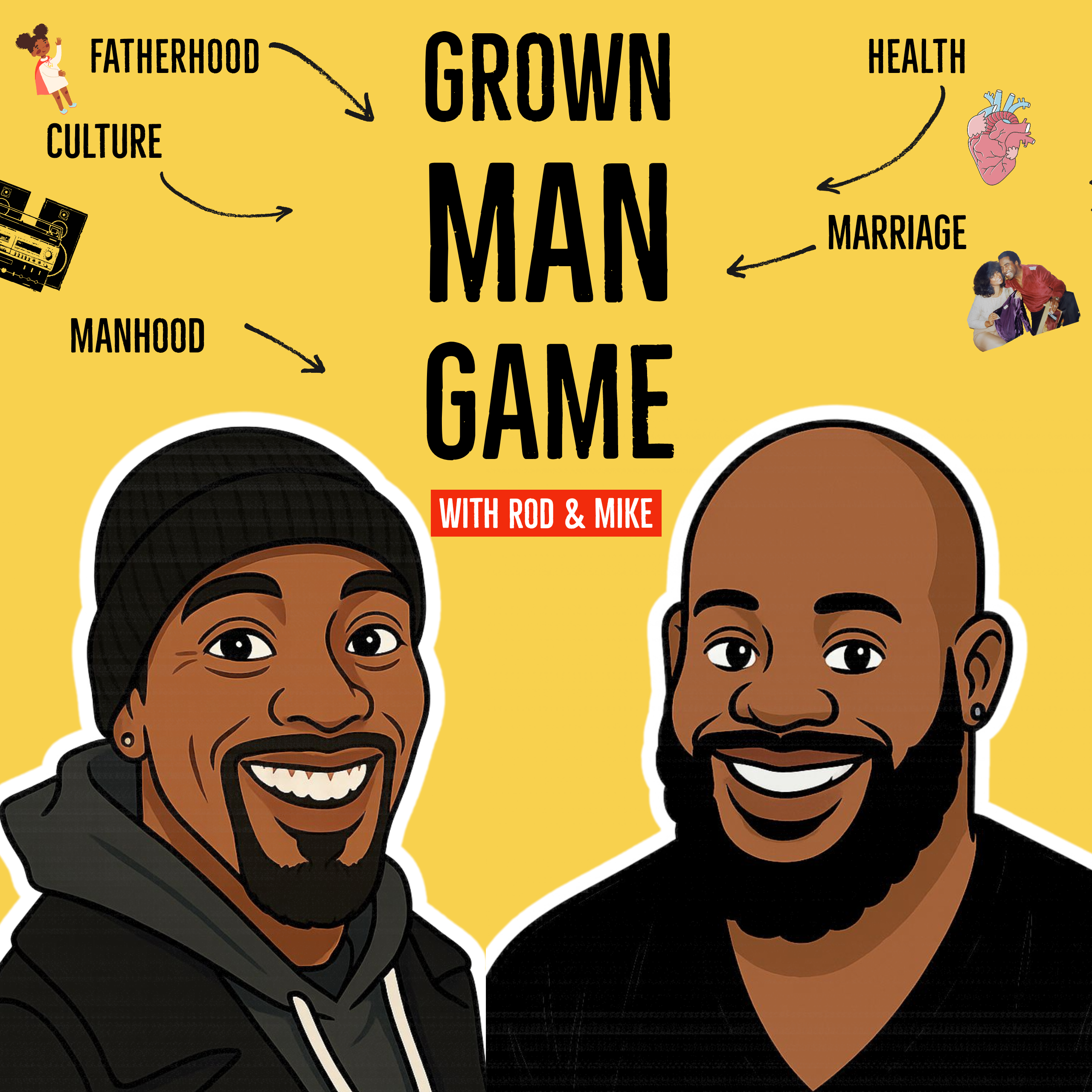 The Weight Men Carry: Friendship, Marriage, and Letting It Out episode artwork