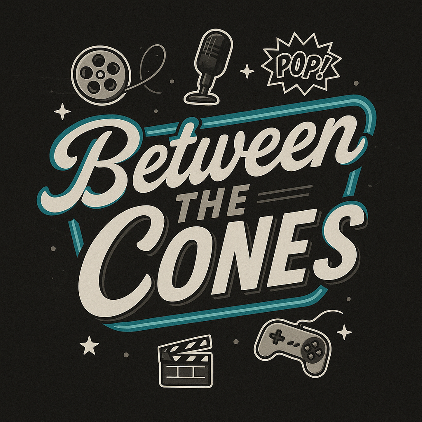 Between the Cones podcast artwork