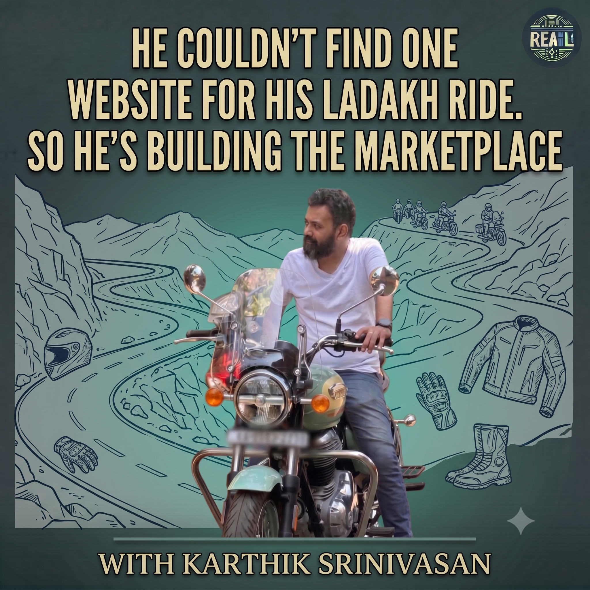 No Website Existed for His Ladakh Ride. So He's Building the Marketplace | Karthik Srinivasan episode artwork