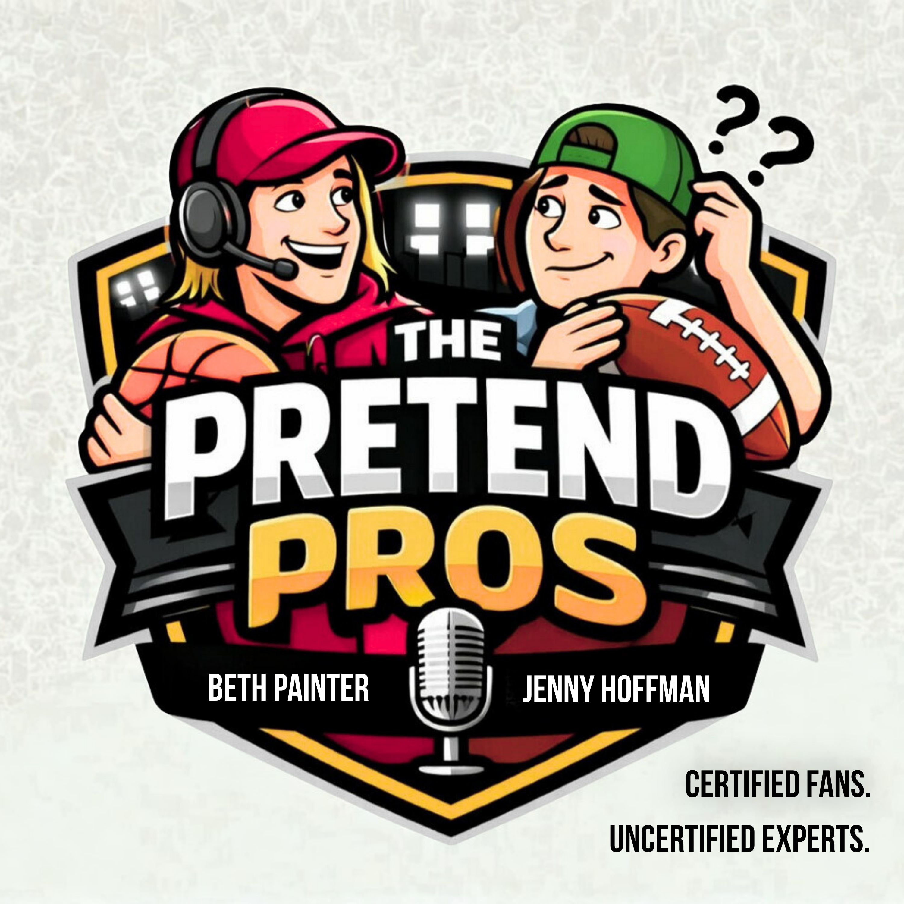 The Pretend Pros podcast artwork