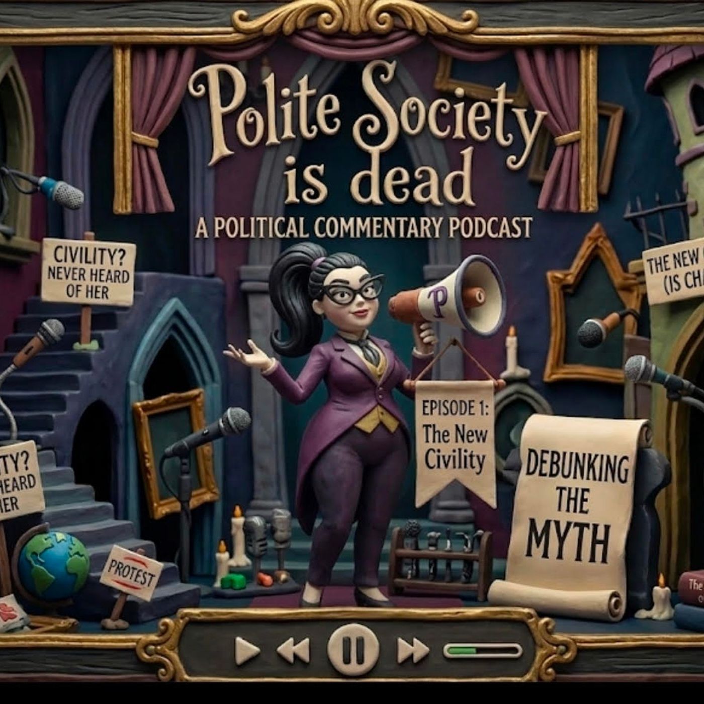 Polite society is dead