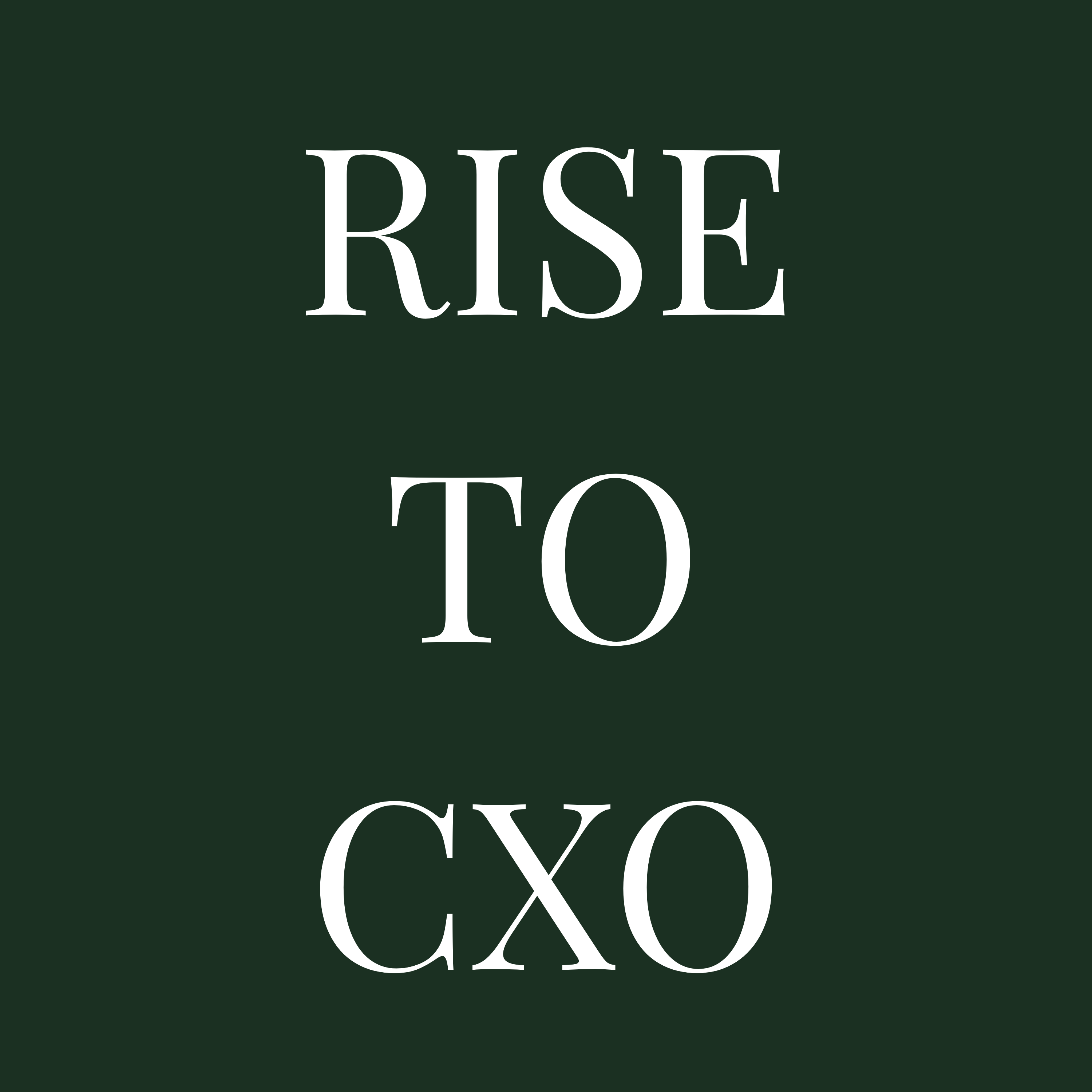 Rise To CXO podcast artwork