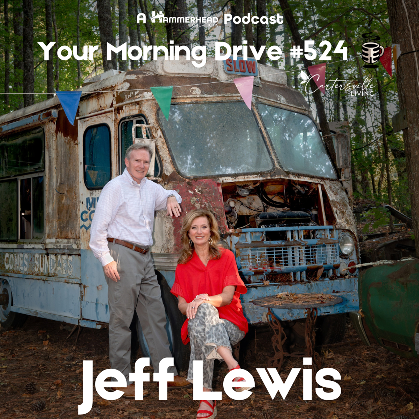 Episode 525 cover art with Jeff Lewis