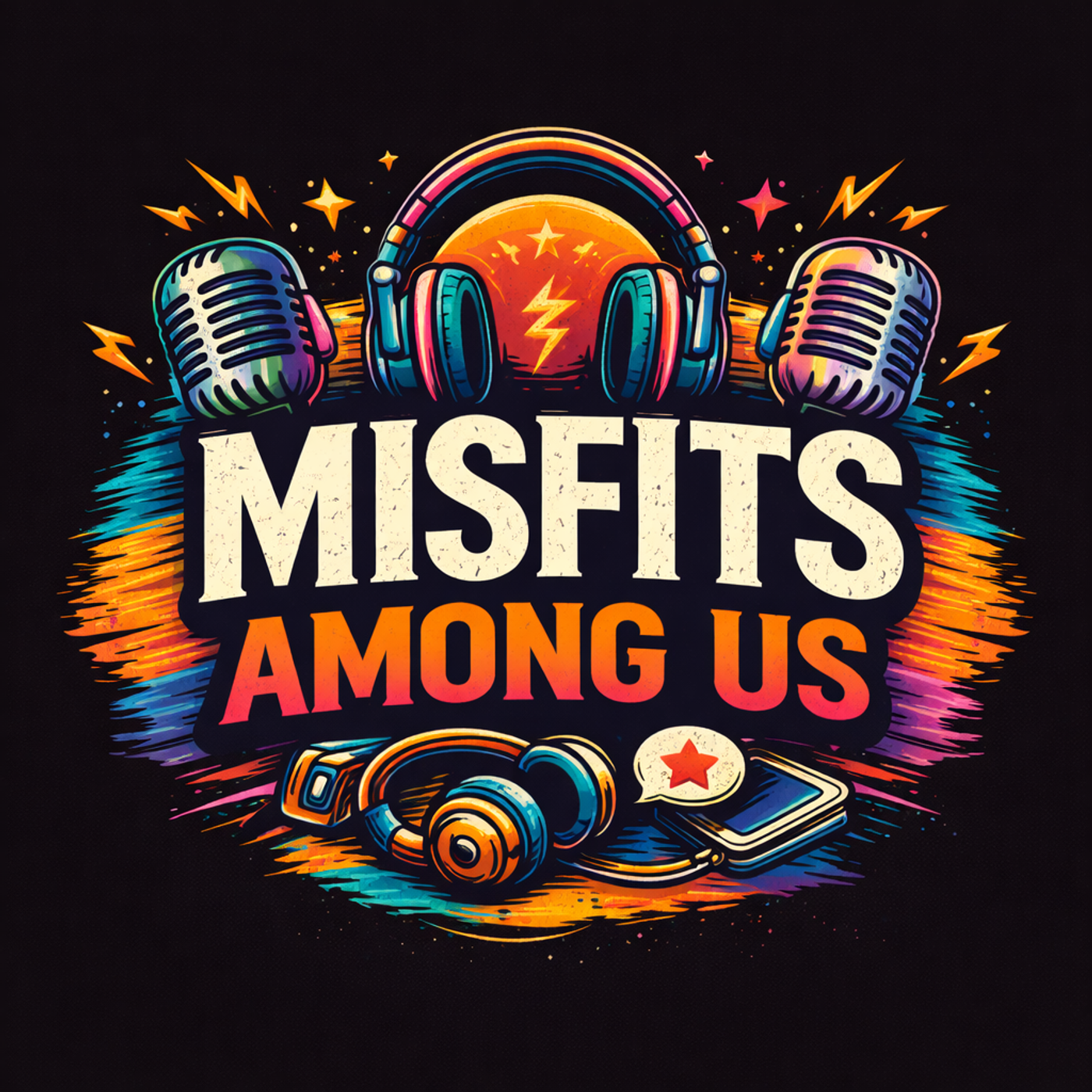 Misfits Among Us podcast artwork
