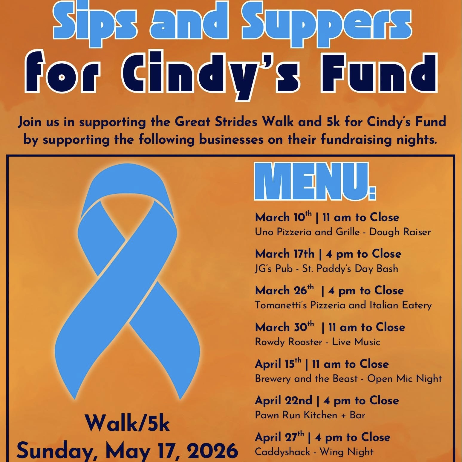 Cindy's Fund and the Annual Great Strides Walk/Run Event episode artwork