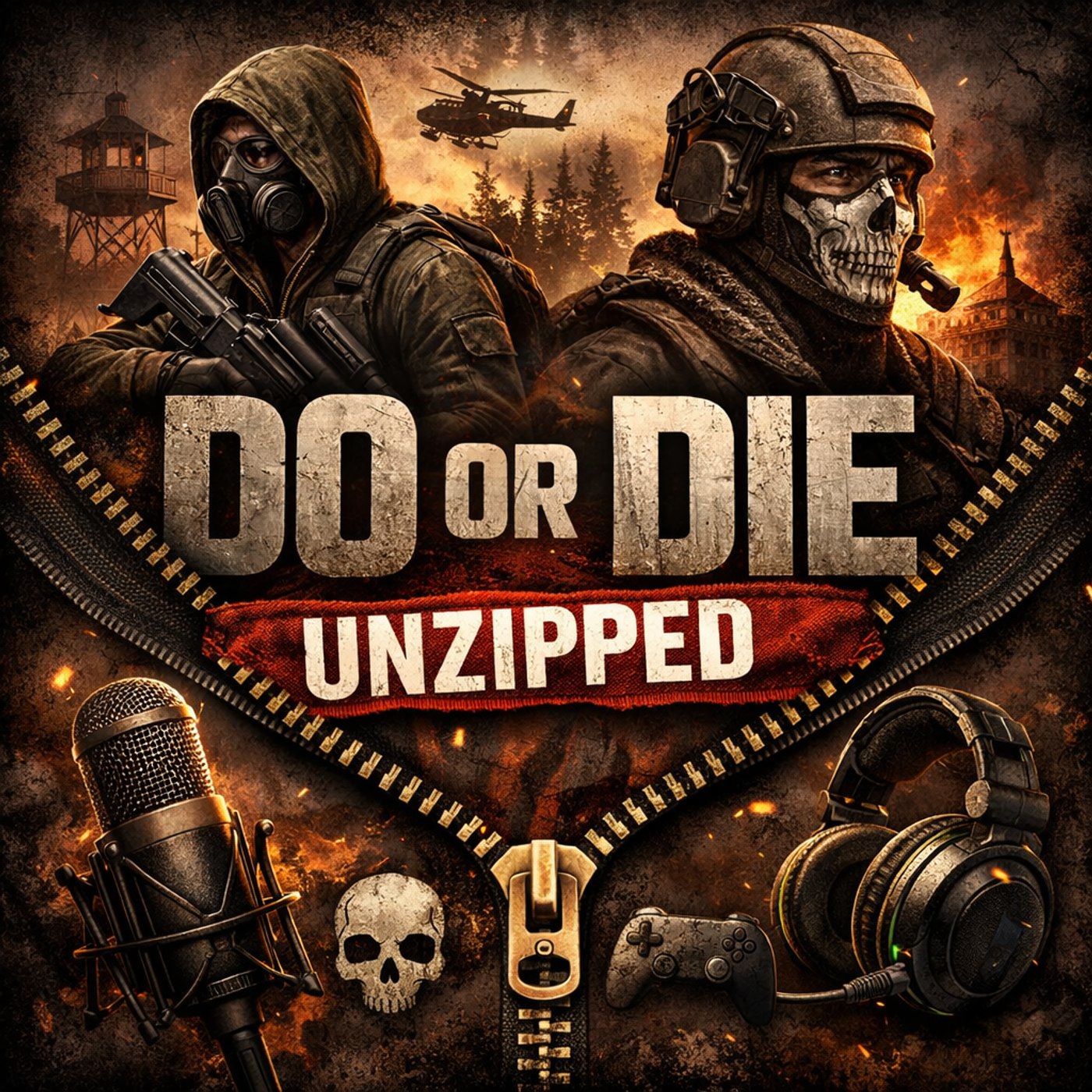 Do or Die Unzipped podcast artwork