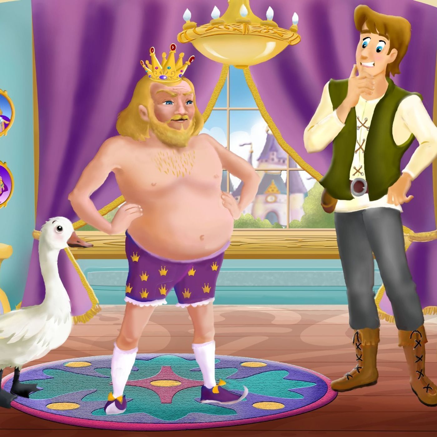 The Emperor's New Clothes episode artwork