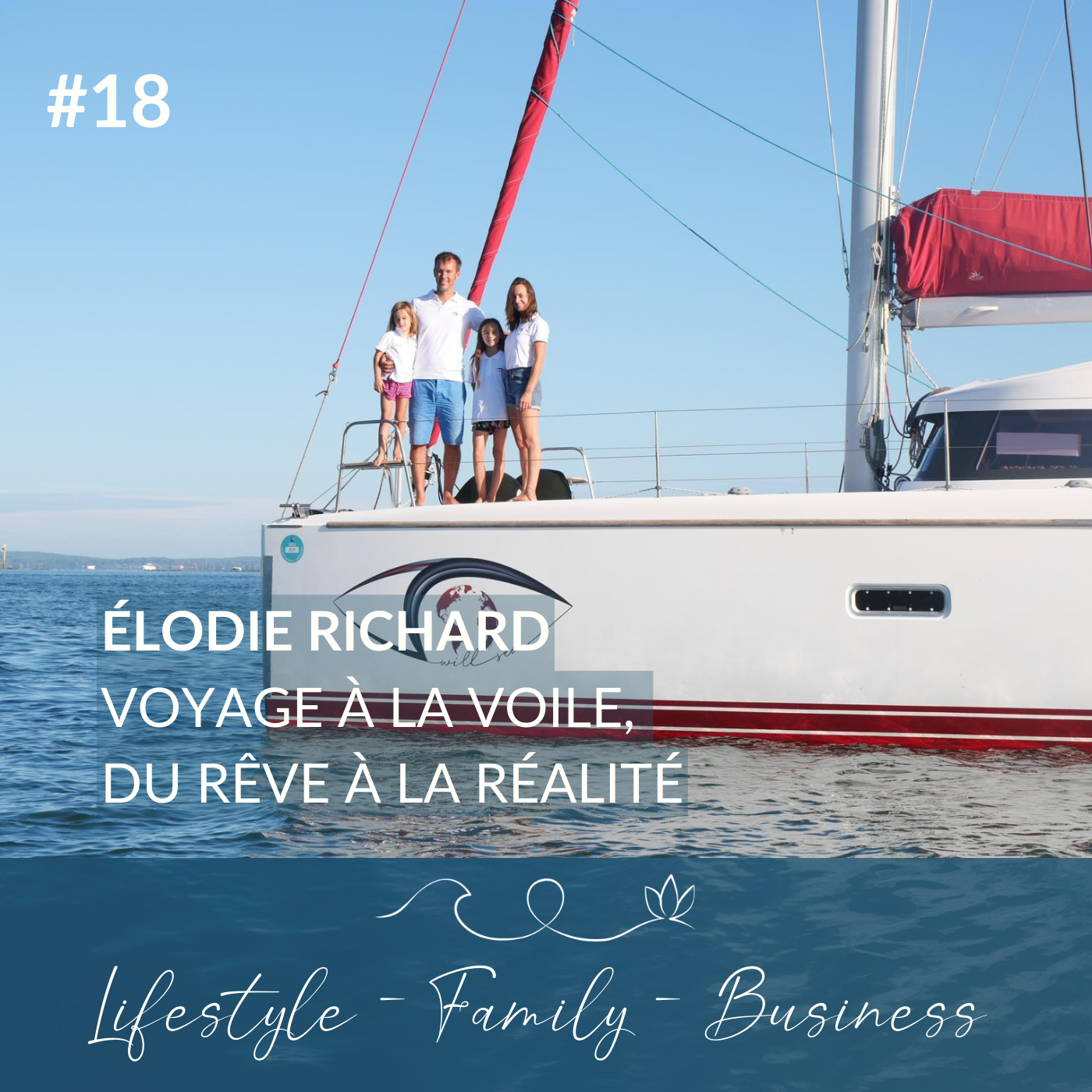 #18  Elodie Richard : voyage à la voile, du rêve à la réalité