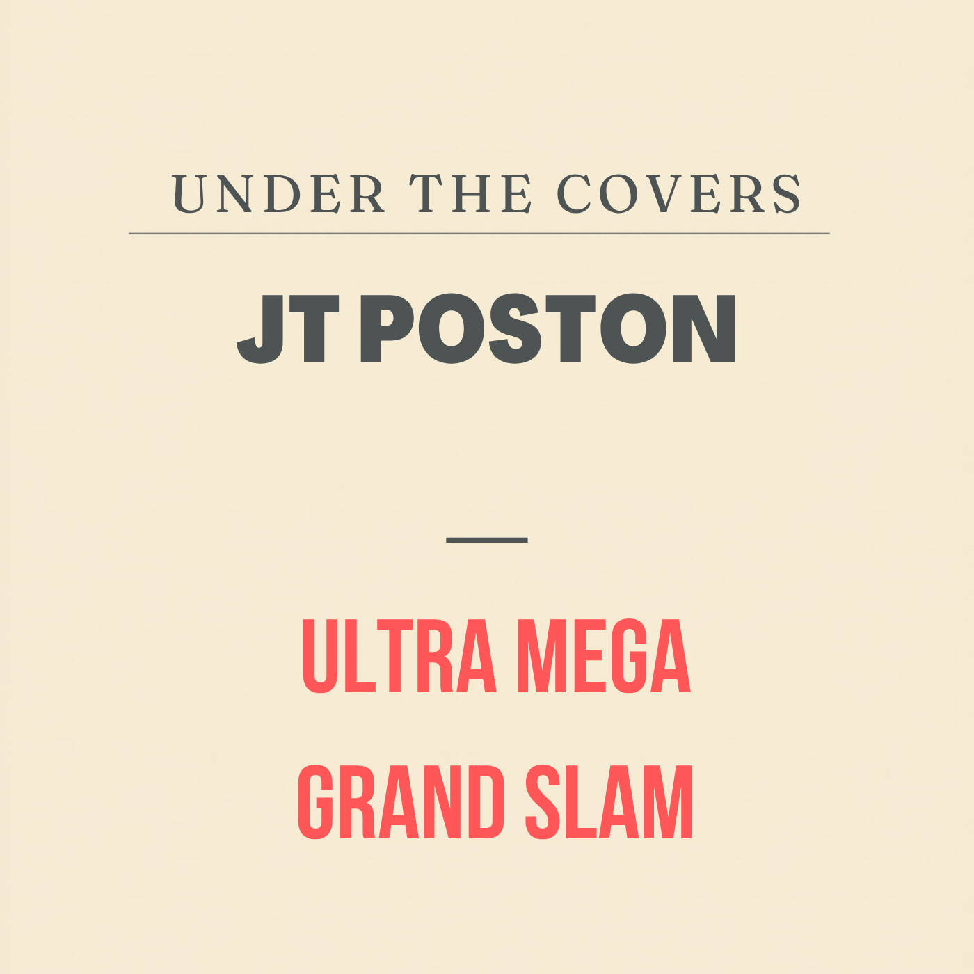 Cover art for JT Poston Wins Memorial + The Ultra Mega Grand Slam