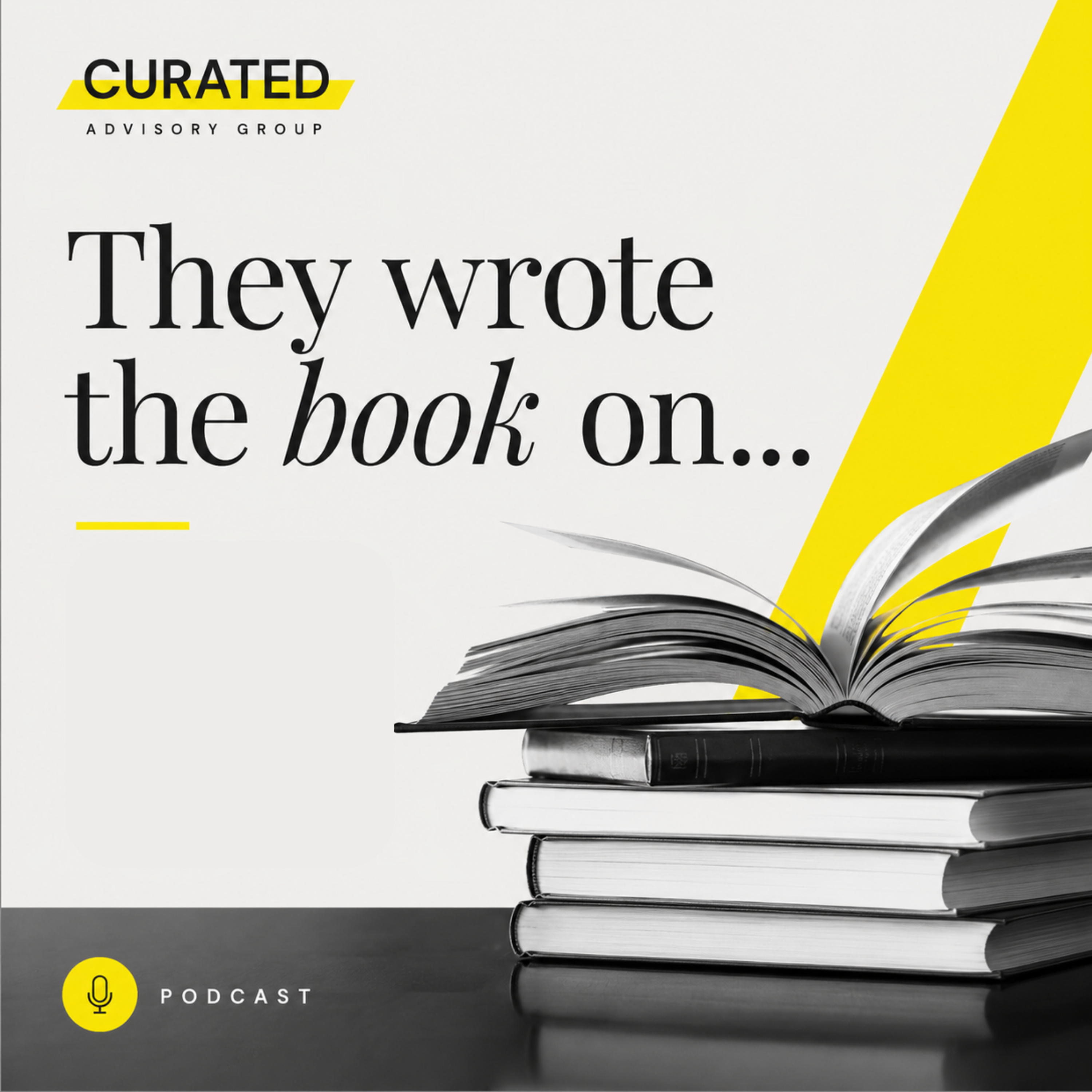 They Wrote The Book On... podcast artwork